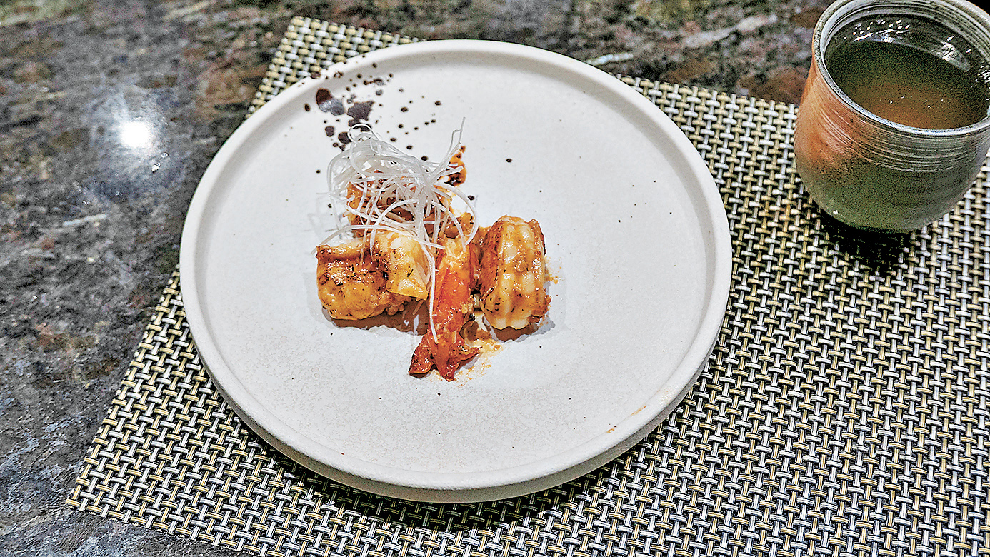 ■大蝦新鮮彈牙。