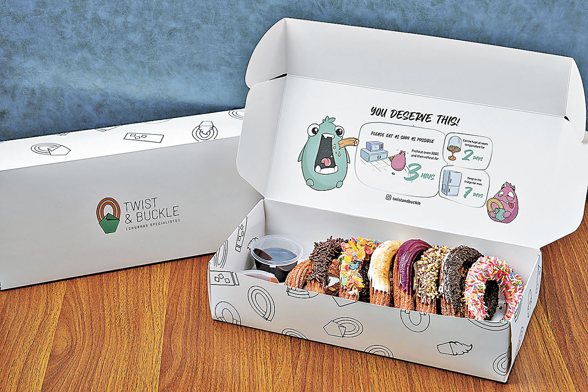 ■西班牙油條禮盒。