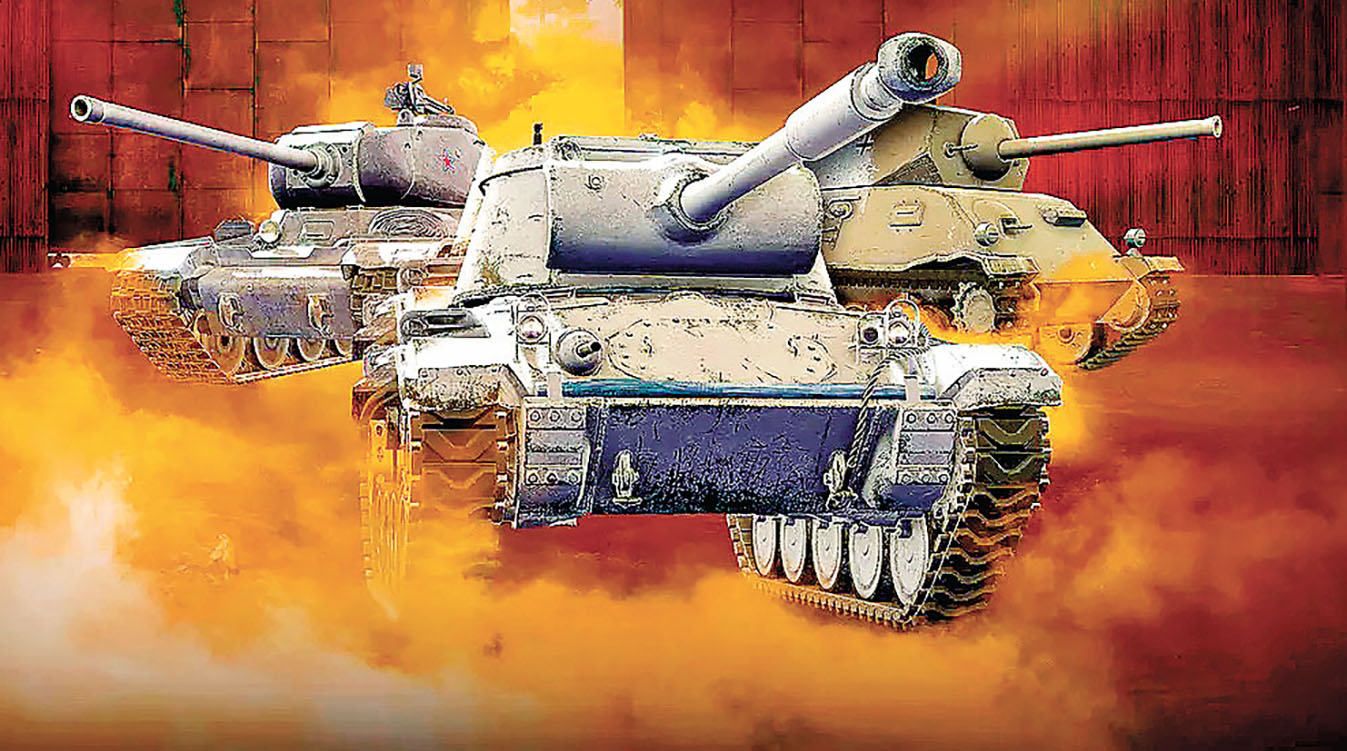 ■遊戲內含有超過600輛真實坦克。