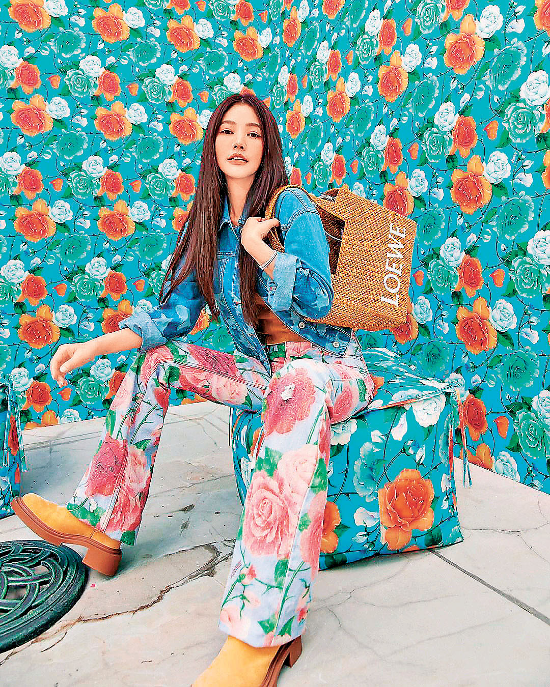 ■許路兒率先攜包亮相。 Ig@lurehsu