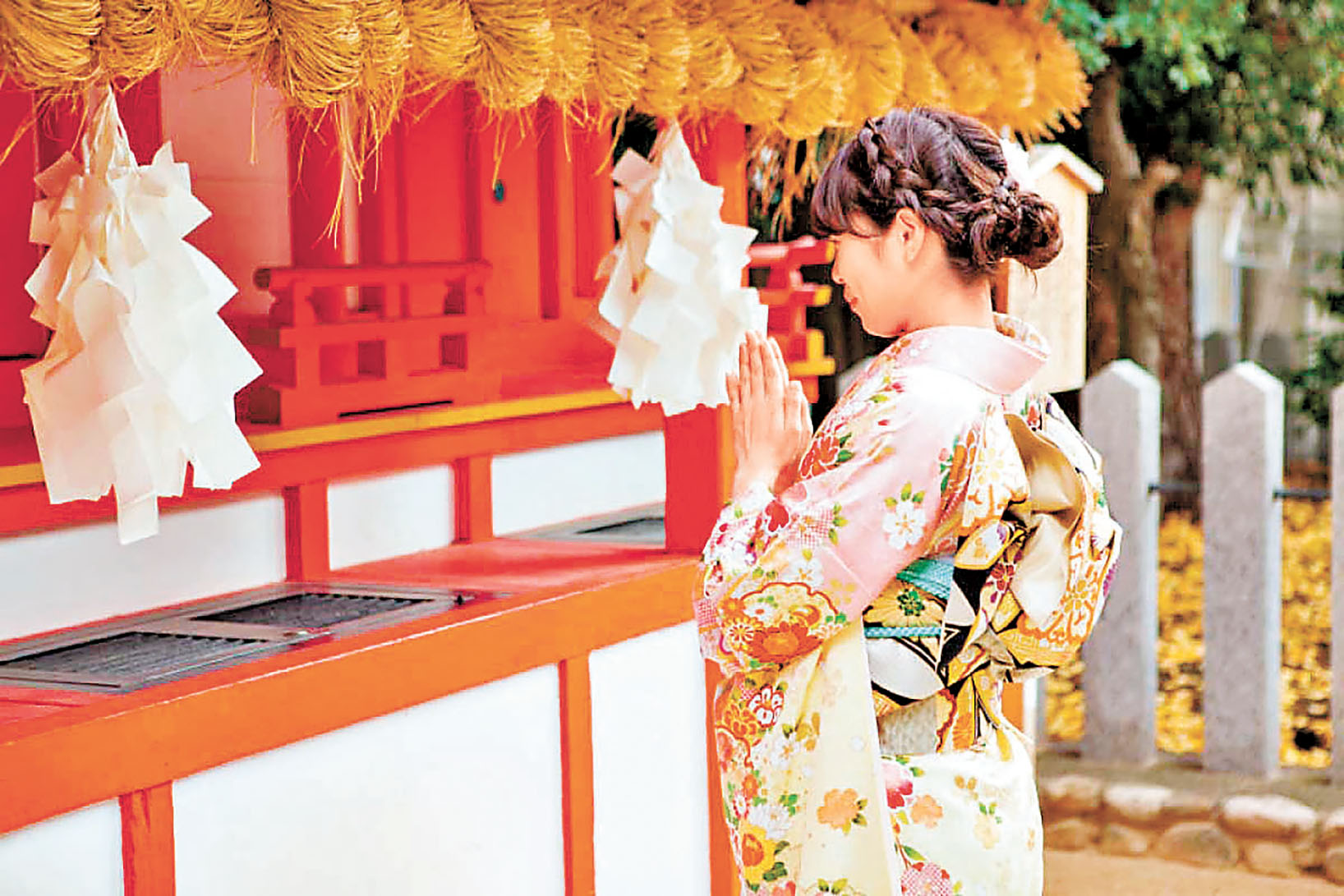 ■神社參拜有一定禮儀。