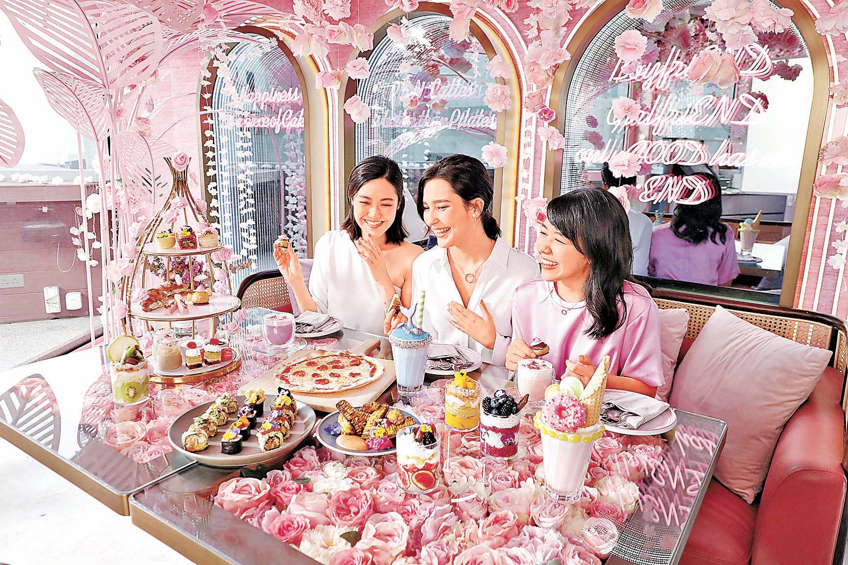 ■JAJA4人套餐最適合與好友共享。