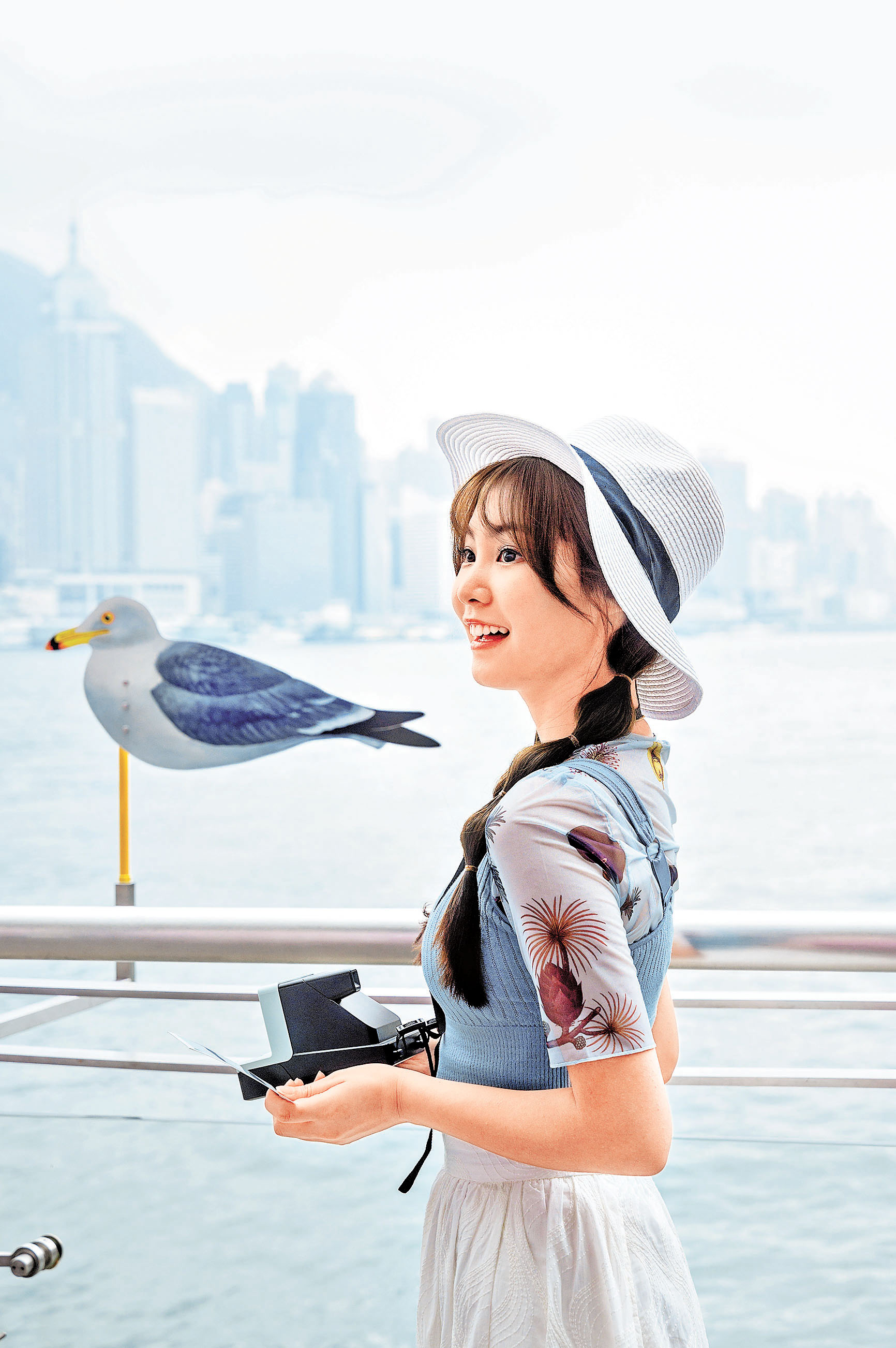 ■俏皮的「海鷗」搭配旖旎的海景，必成為打卡熱點。