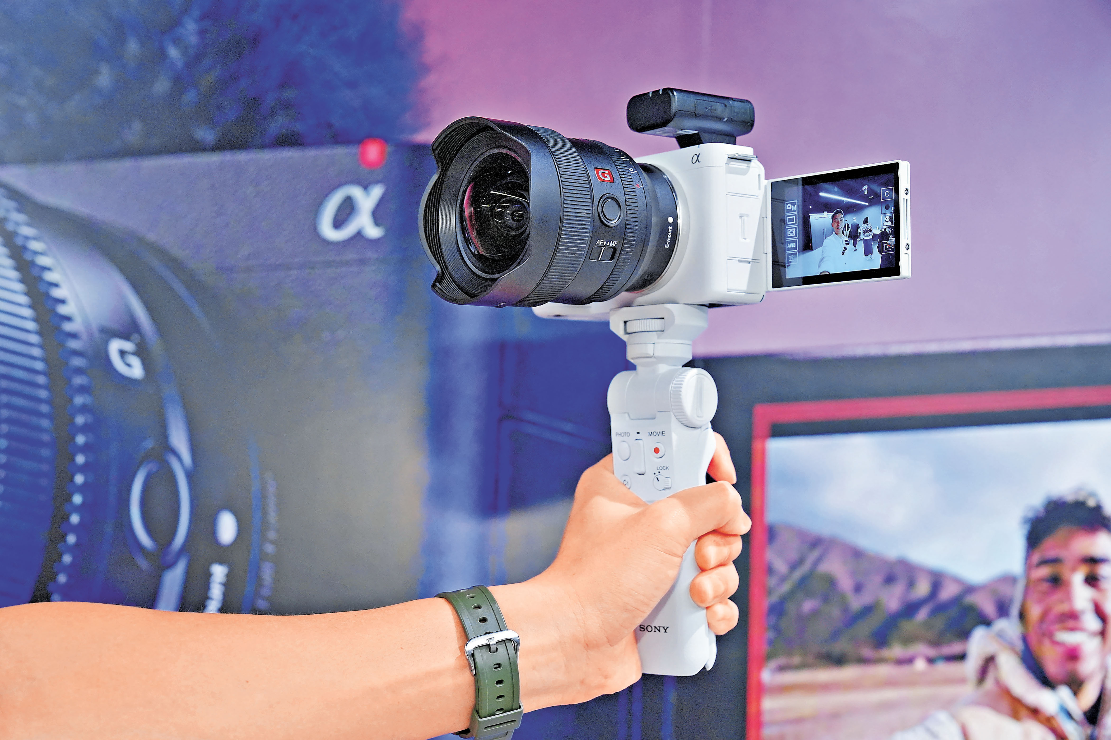 ■另備有白色機身，十分搶眼。