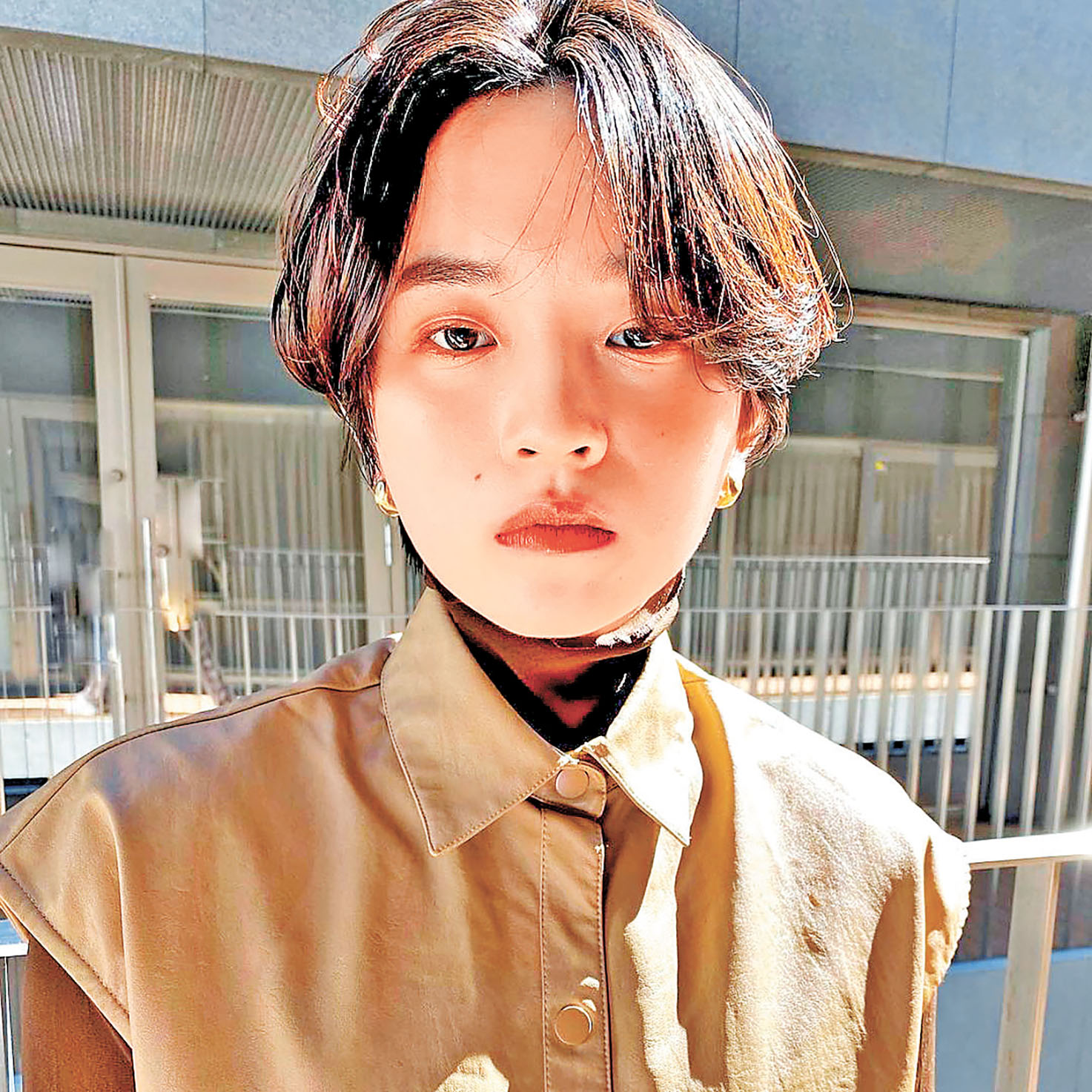 ■中分極短髮受輕熟齡女性喜愛。  Ig@milk_muriel_macoto