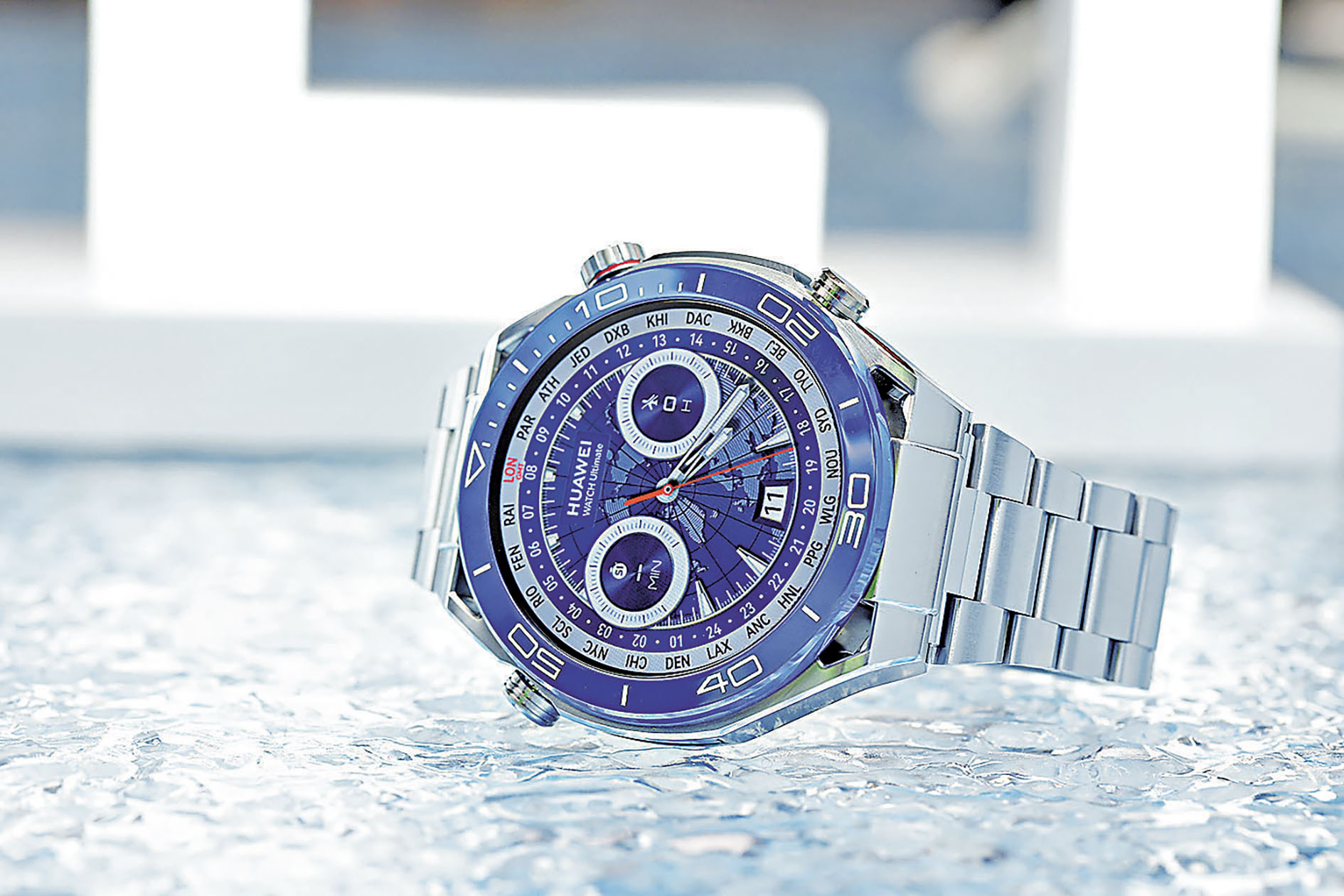 ■WATCH Ultimate採用創新整機防水科技。