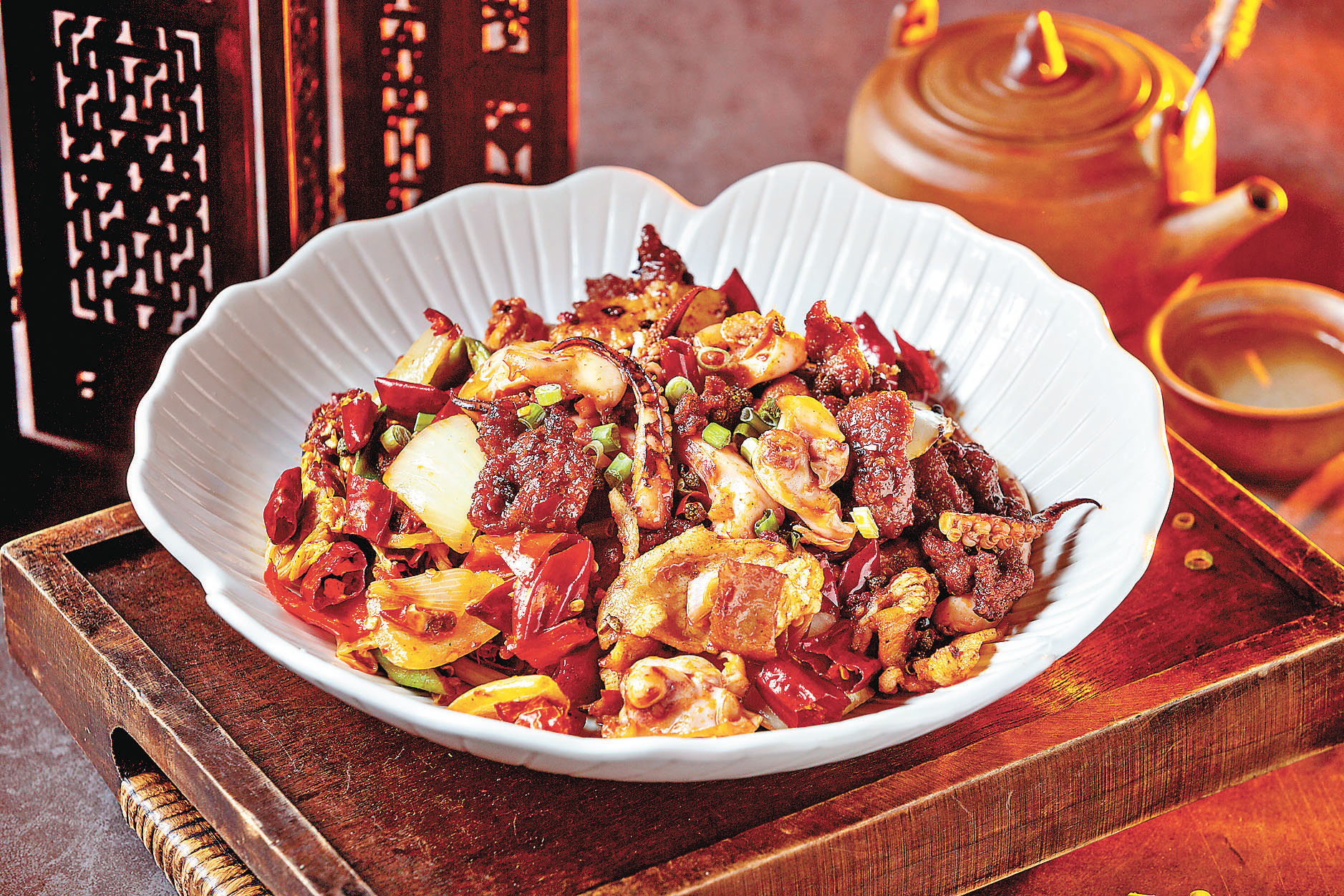 ■四川經典美食「麻辣香鍋」。