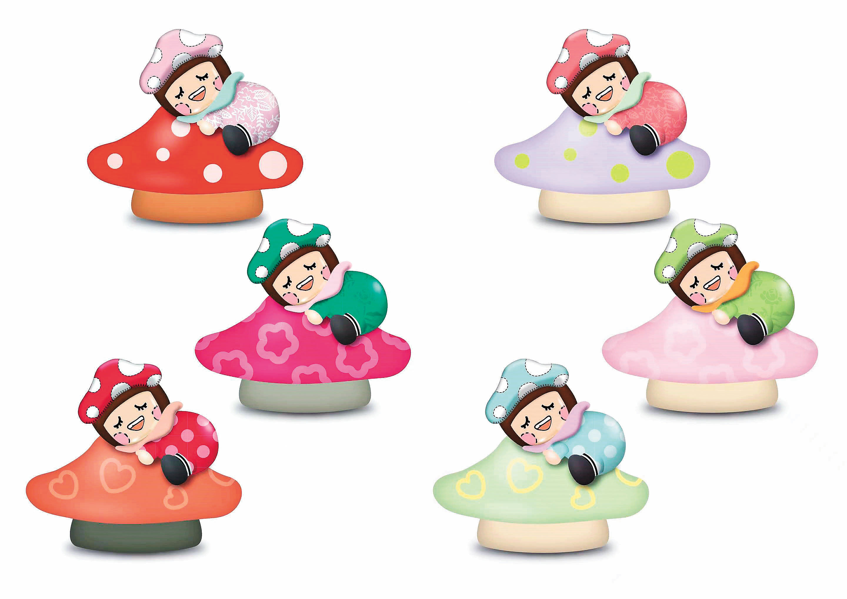 ■3D法天娜蘑菇造型