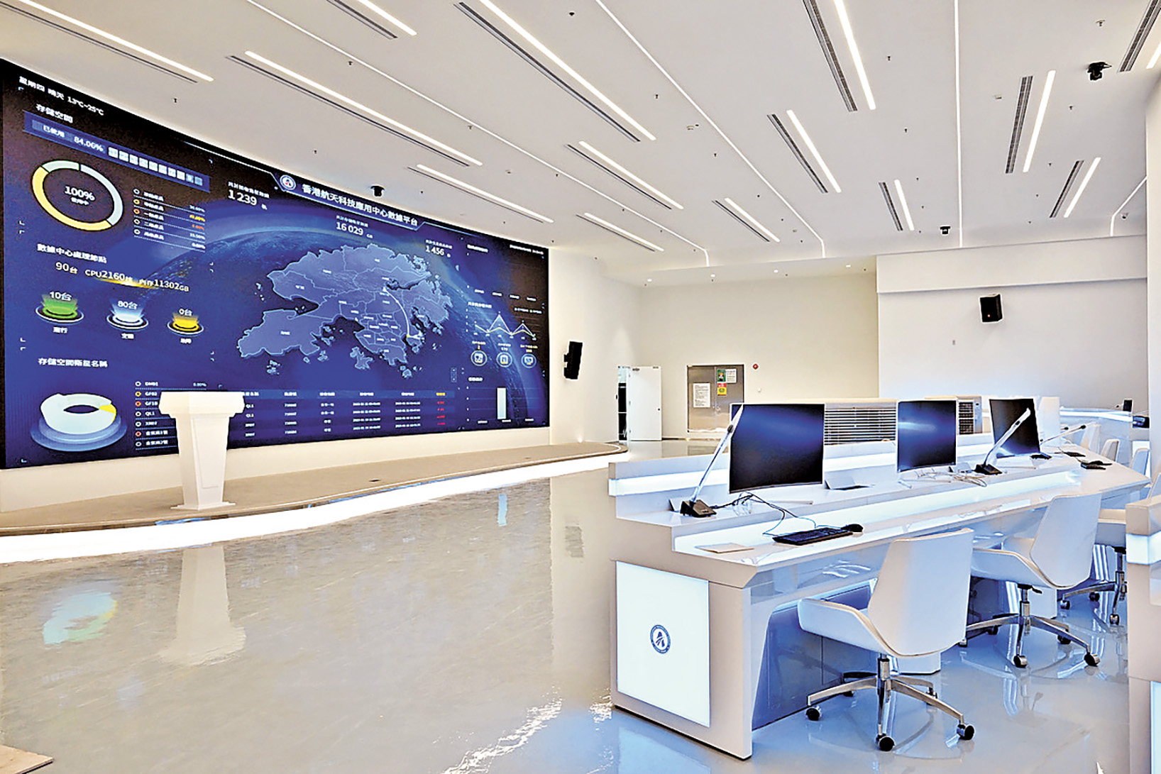 ■AMC成功吸引從事衛星製造的企業進駐。