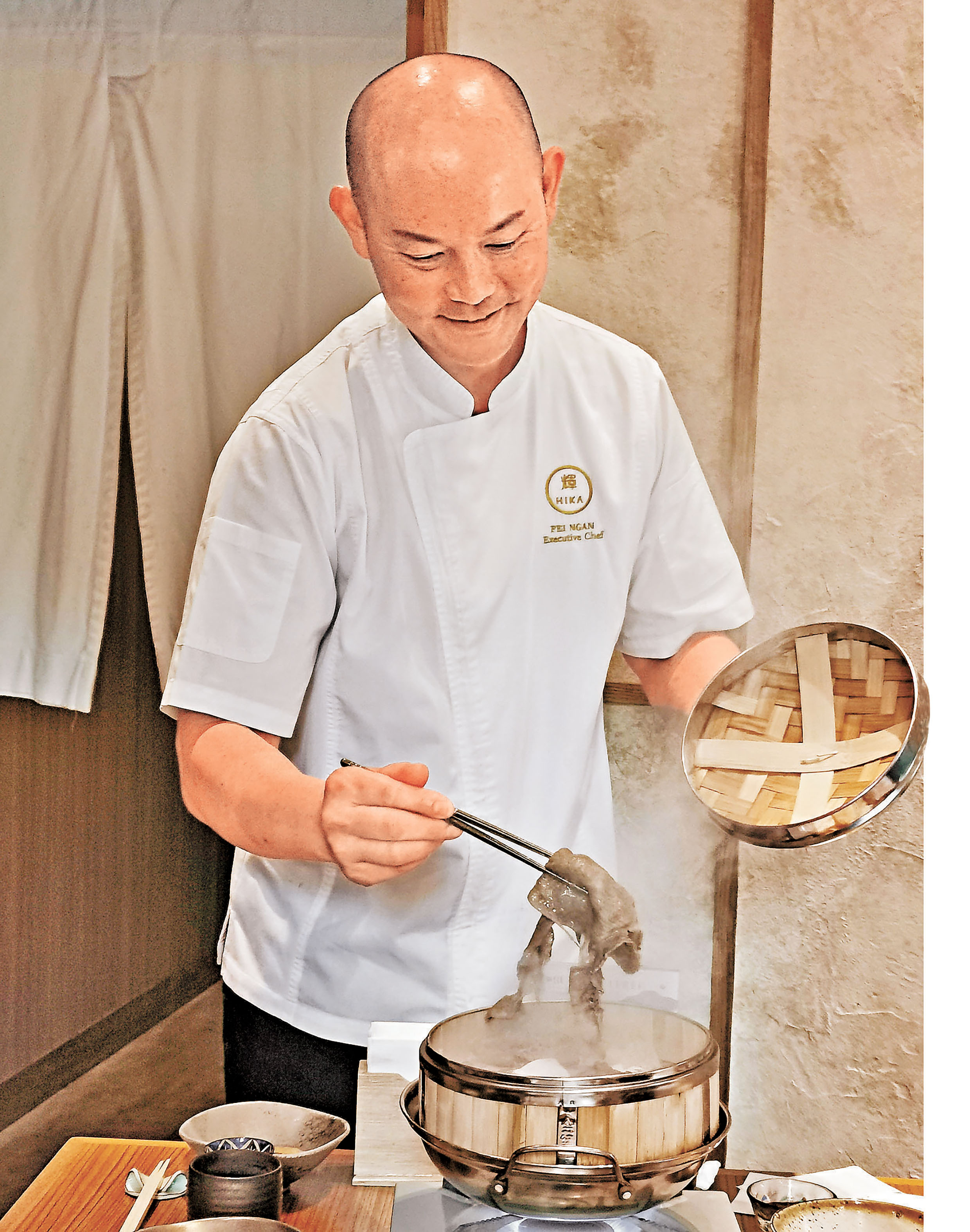 ■輝師傅精心發辦A5和牛套餐。