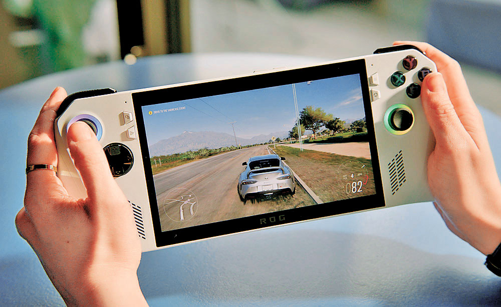 ■ROG Ally可串流多款遊戲。