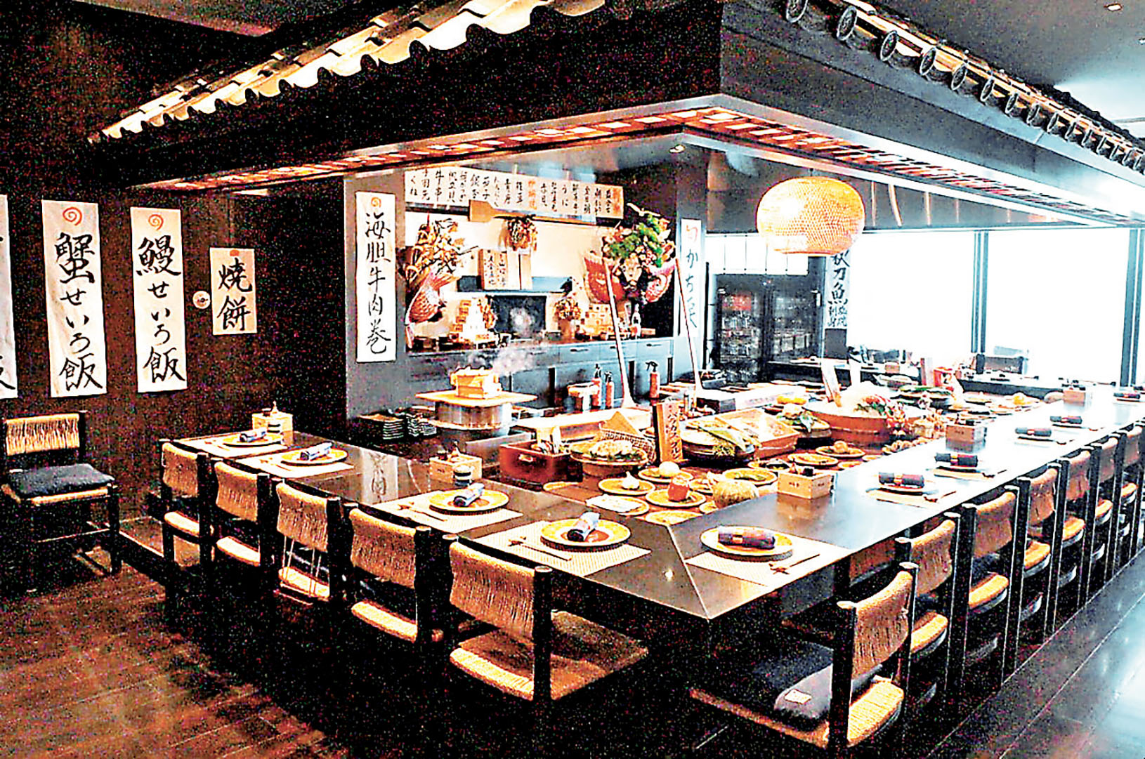 ■nayaka田舍家主打爐端燒。