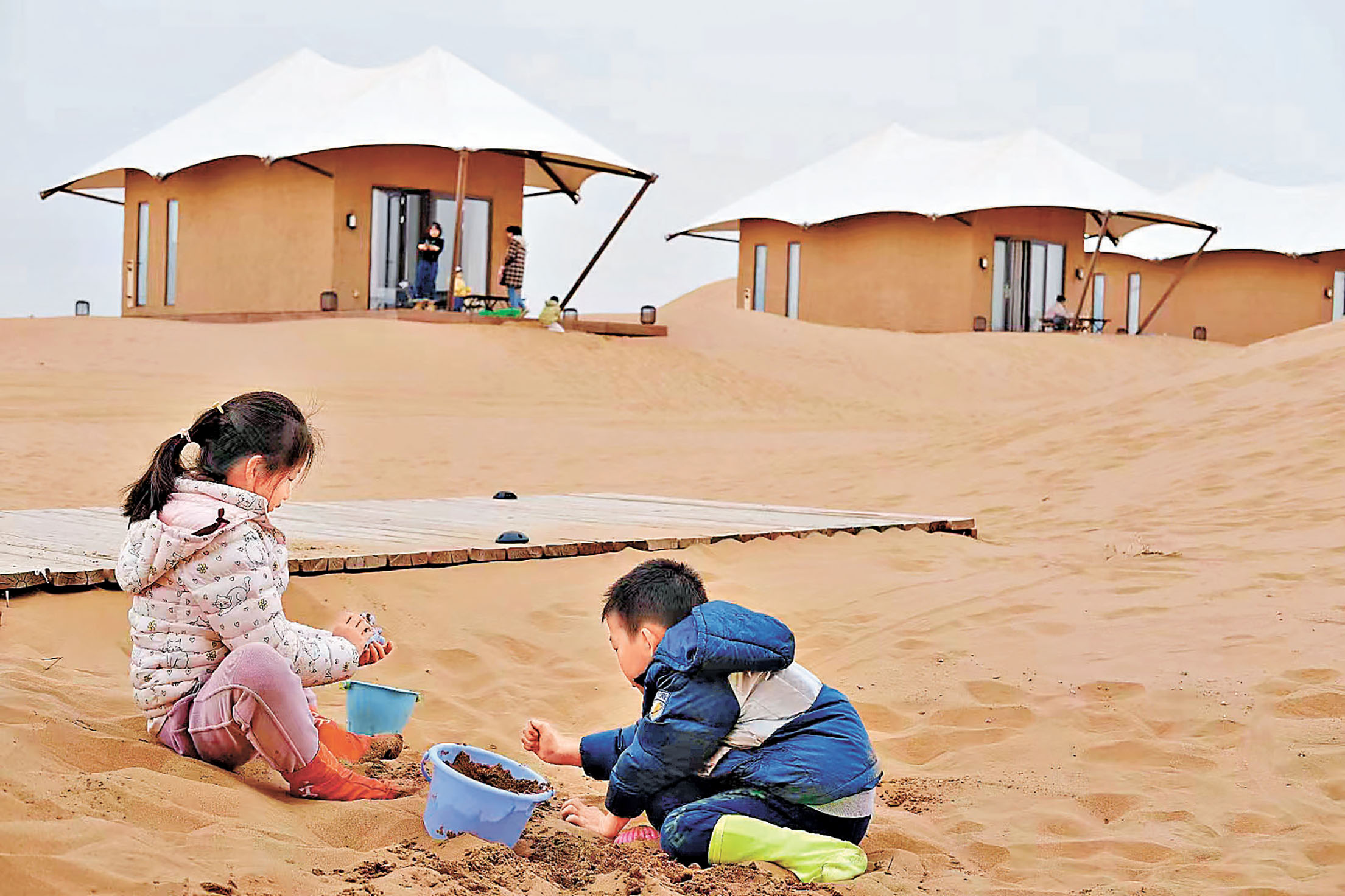 ■沙漠酒店亦適合親子同行。