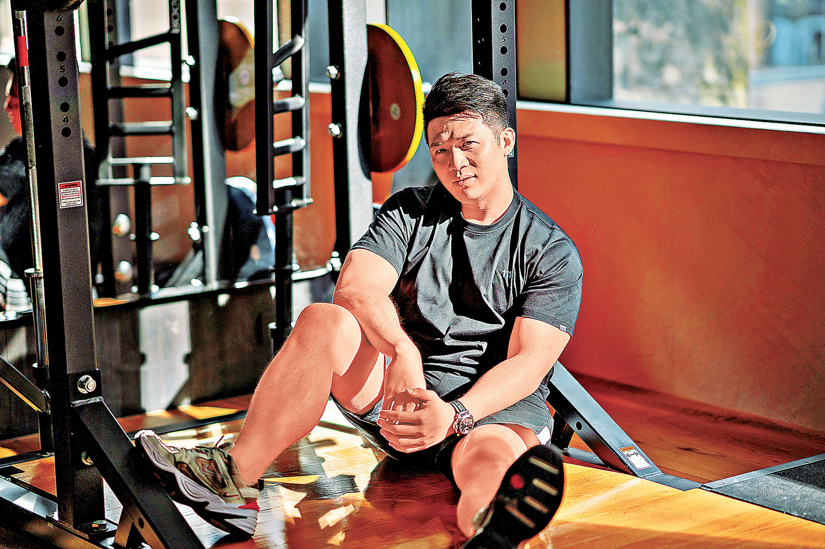 ■前香港代表運動員Wilson Wu。