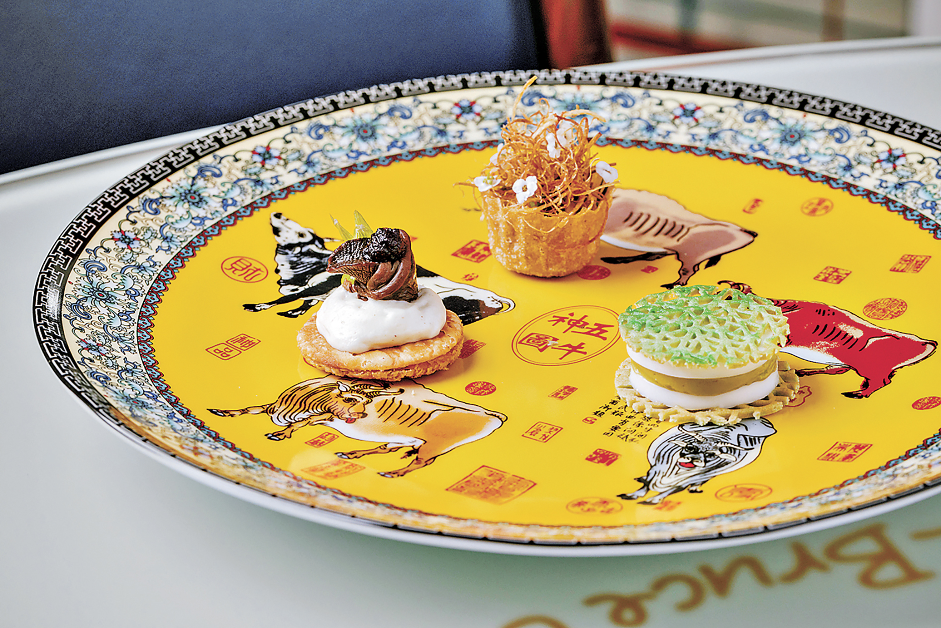 ■「五牛」以5種獨特的牛部位所組成。