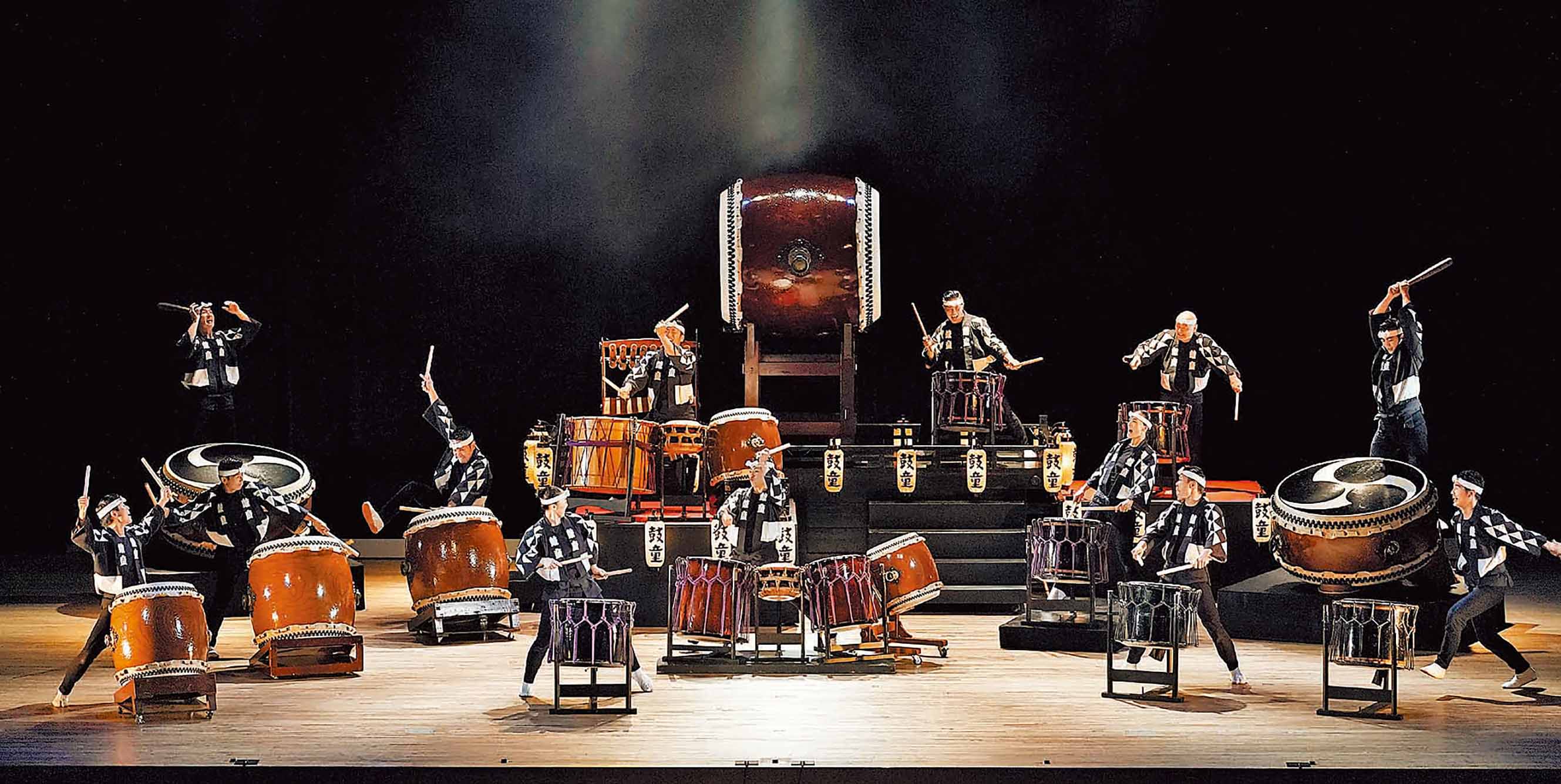 ■鼓童《童》劇照。  岡本隆史供圖