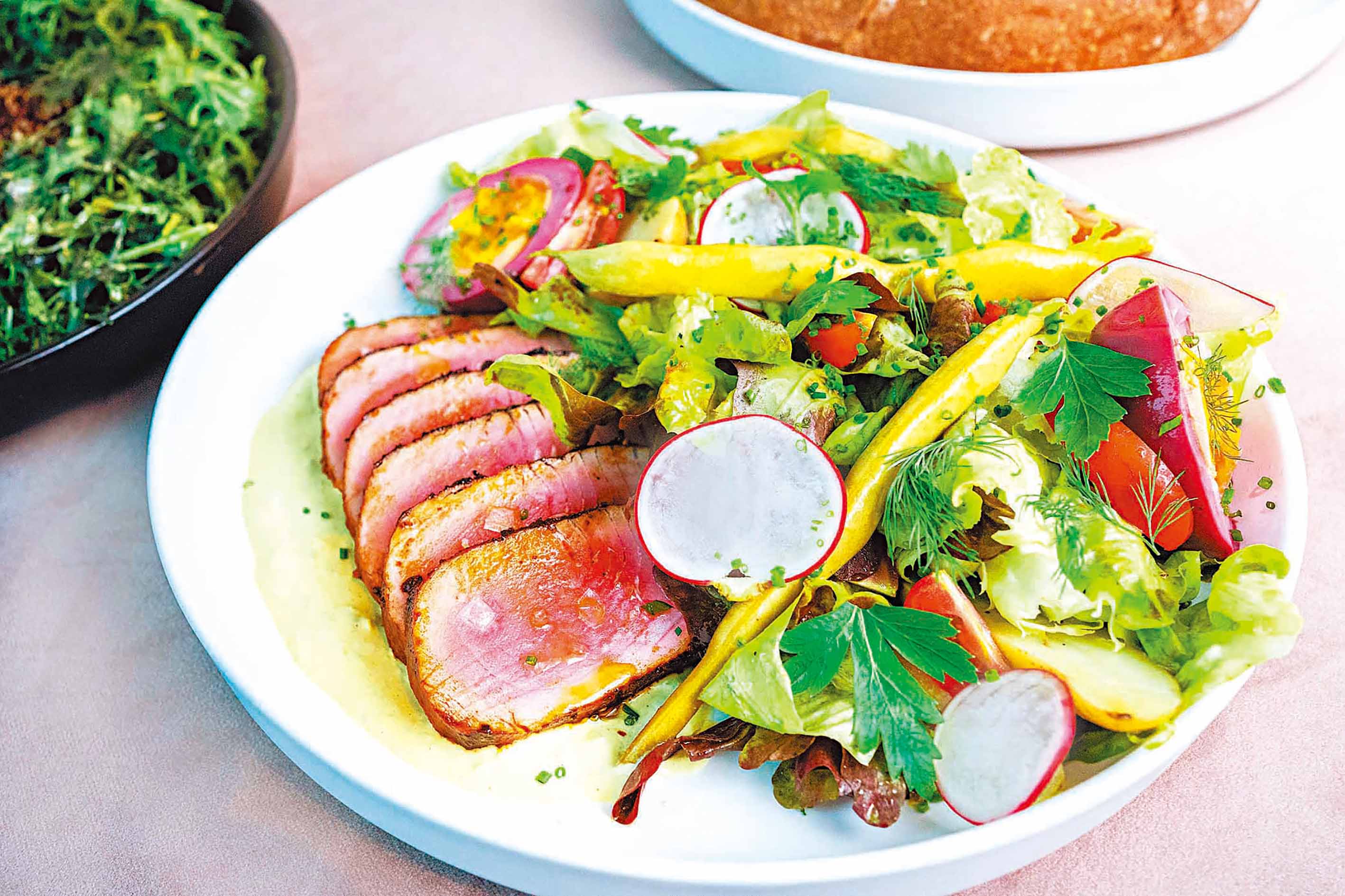 ■Niko's Salad以經典法國尼斯沙律為藍本。