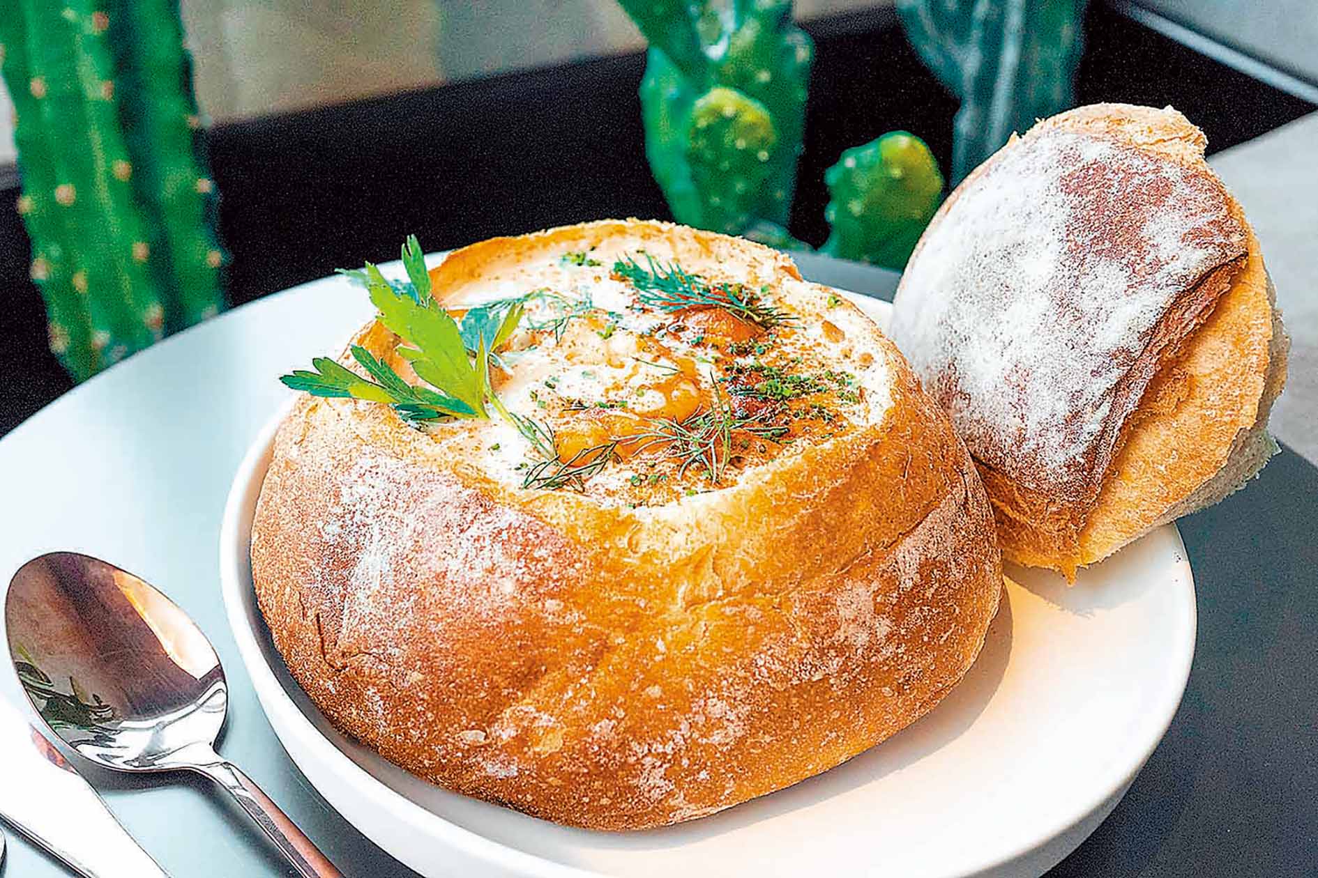 ■美國周打蜆湯M.B Chowdah。