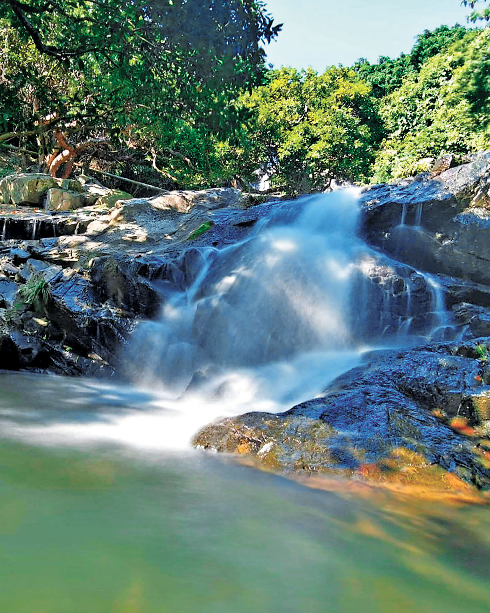 ■小夏威夷徑瀑布。