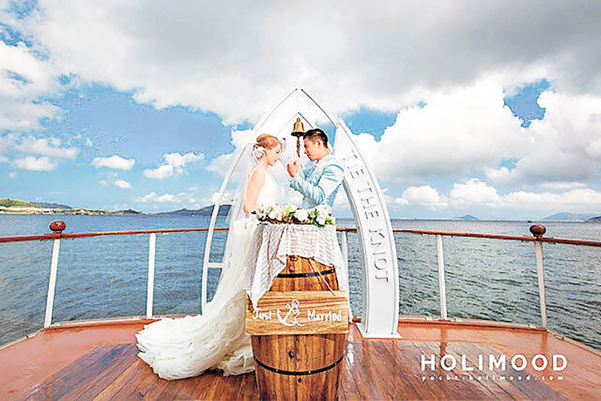 ■船頭位置風景優美。