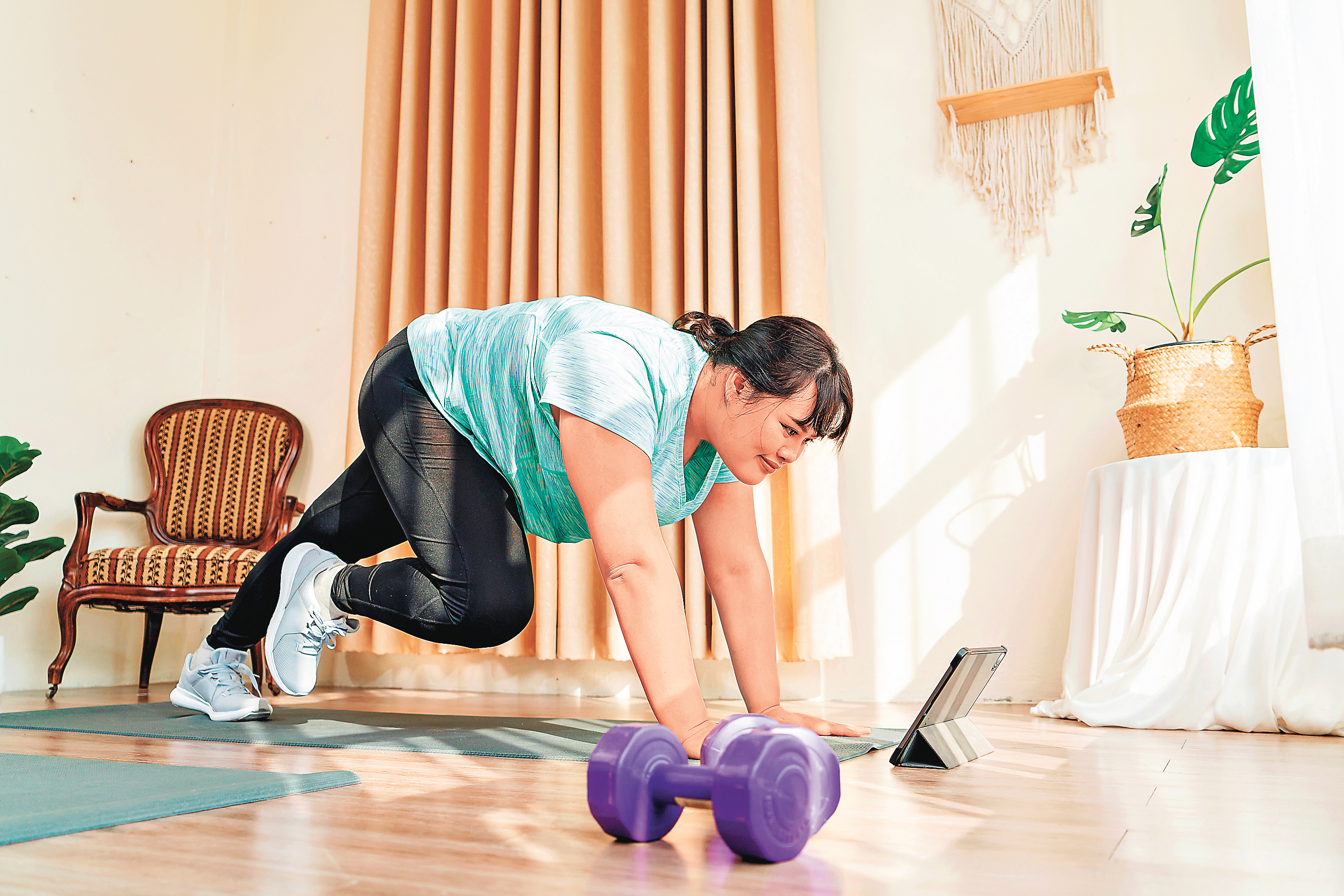 ■預防多囊卵巢症最好是定期運動。