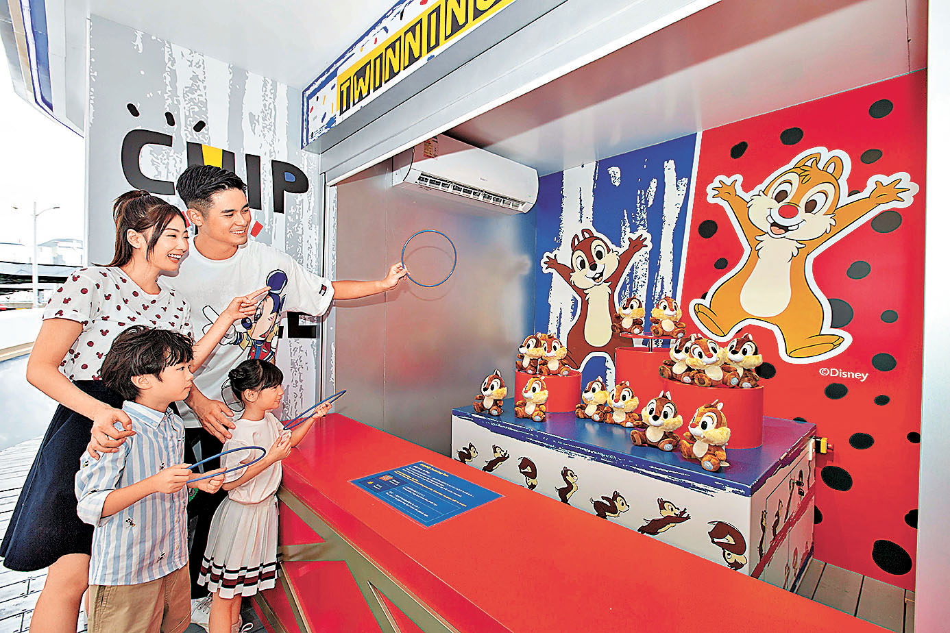 ■在「海上探險號」中，大家可玩遊戲。