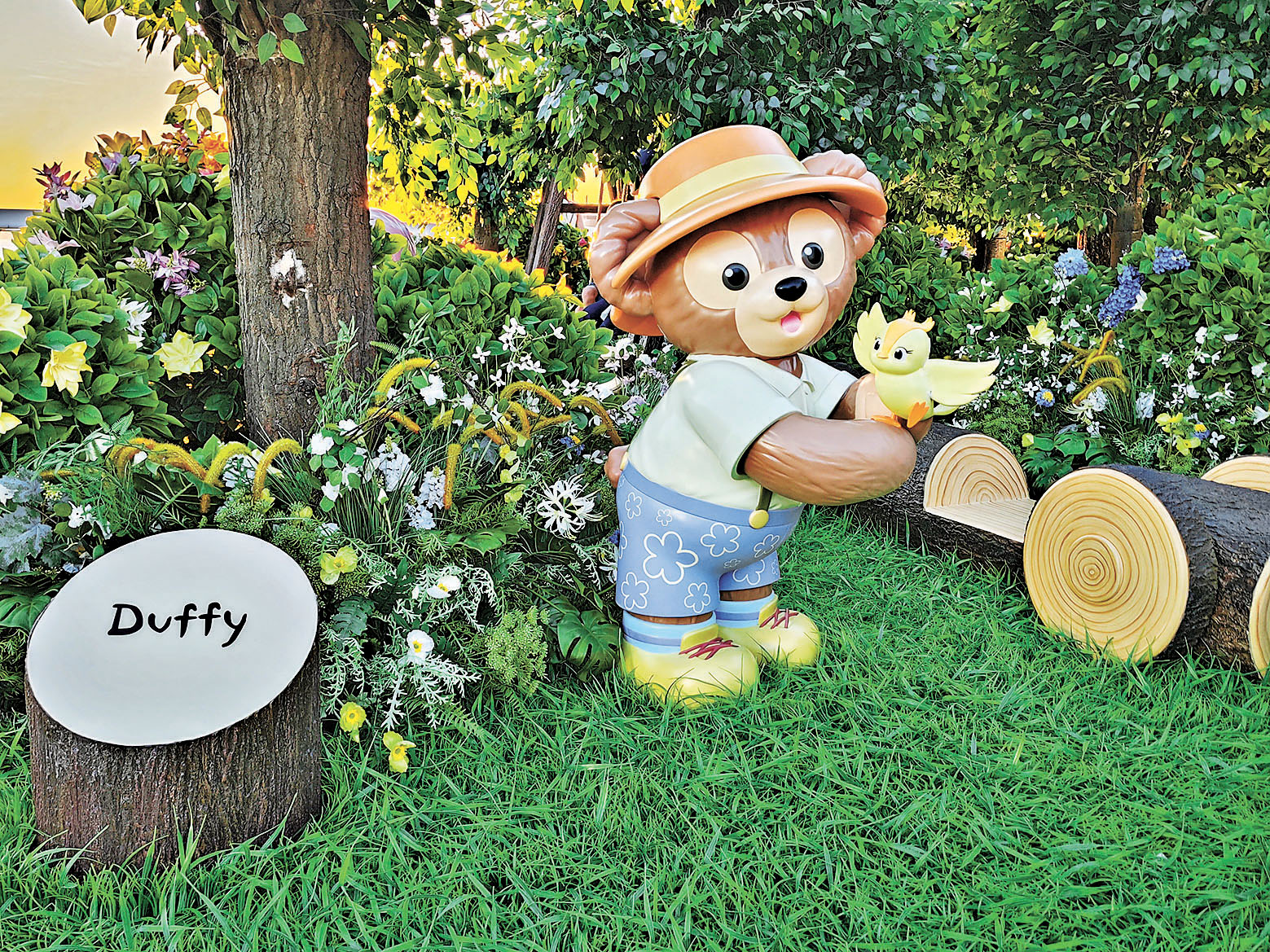 ■「Duffy與好友的森林世界」進駐海運觀點草坪。