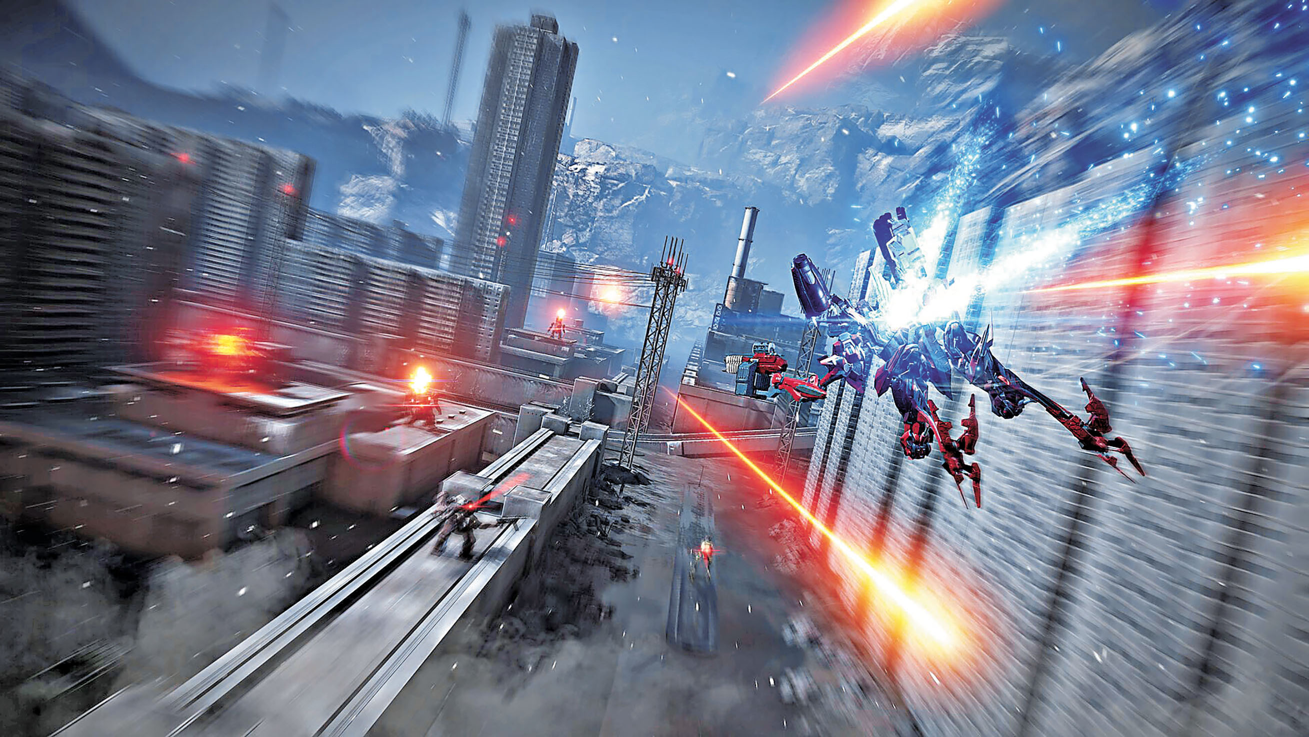 ■3D的機甲戰鬥讓人酣暢淋漓。