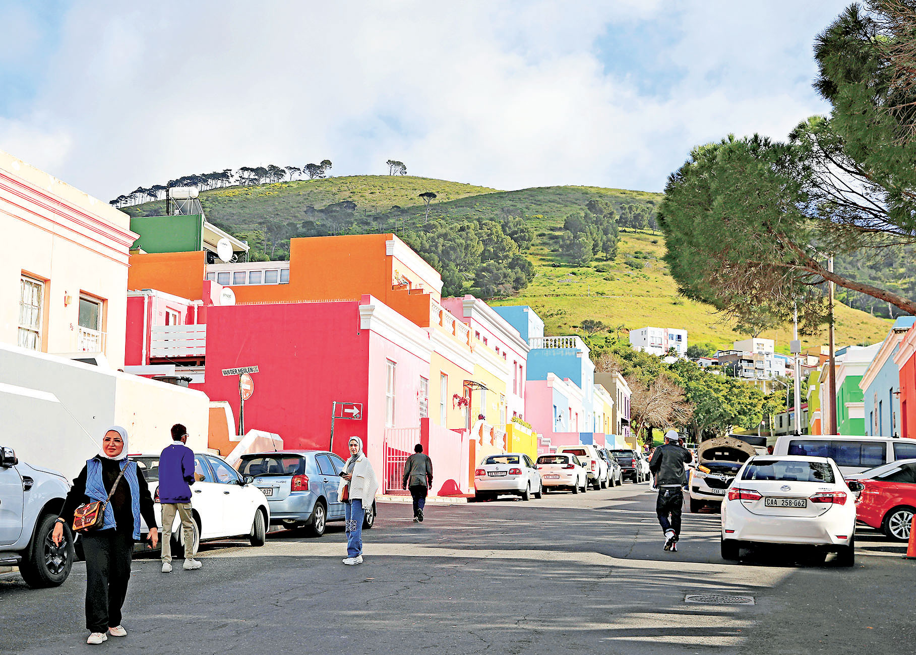 ■開普敦馬來區色彩繽紛。