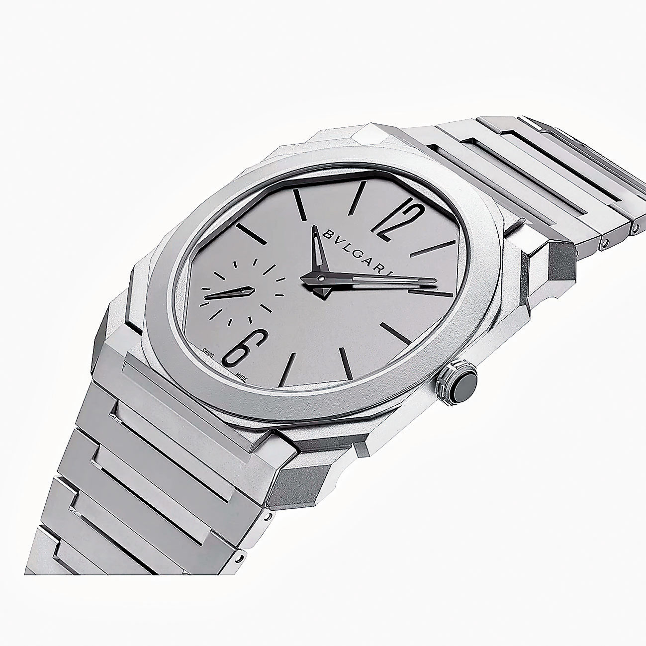 ■採用超薄鈦金屬錶殼。