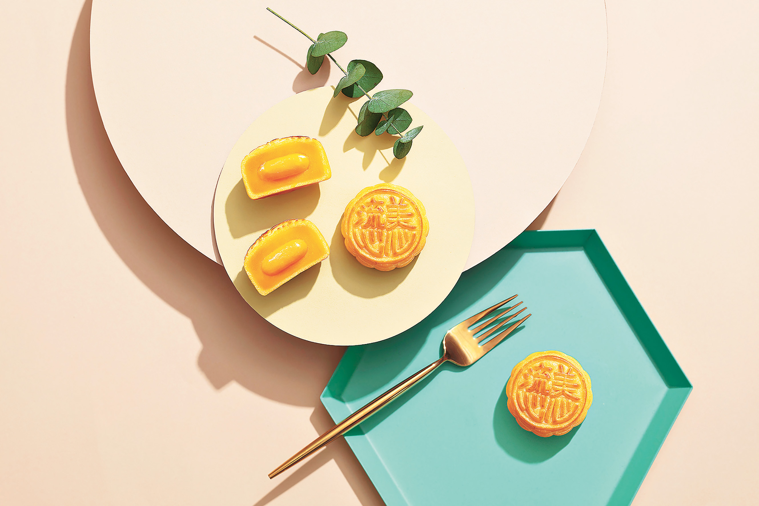 ■美心流心奶黃月餅