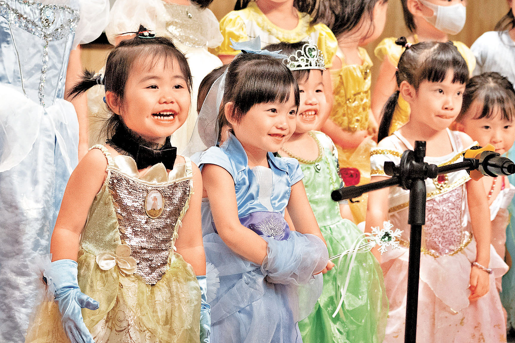 ■現場有小朋友音樂表演。