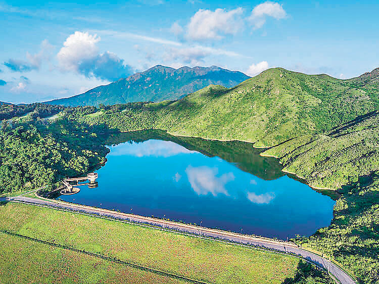 ■愉景灣水塘適合新手行山。