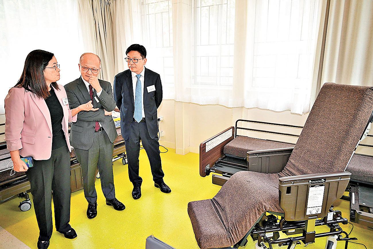 ■匡智賽馬會松嶺日間活動及住宿大樓為嚴重智障人士提供住宿照顧服務。