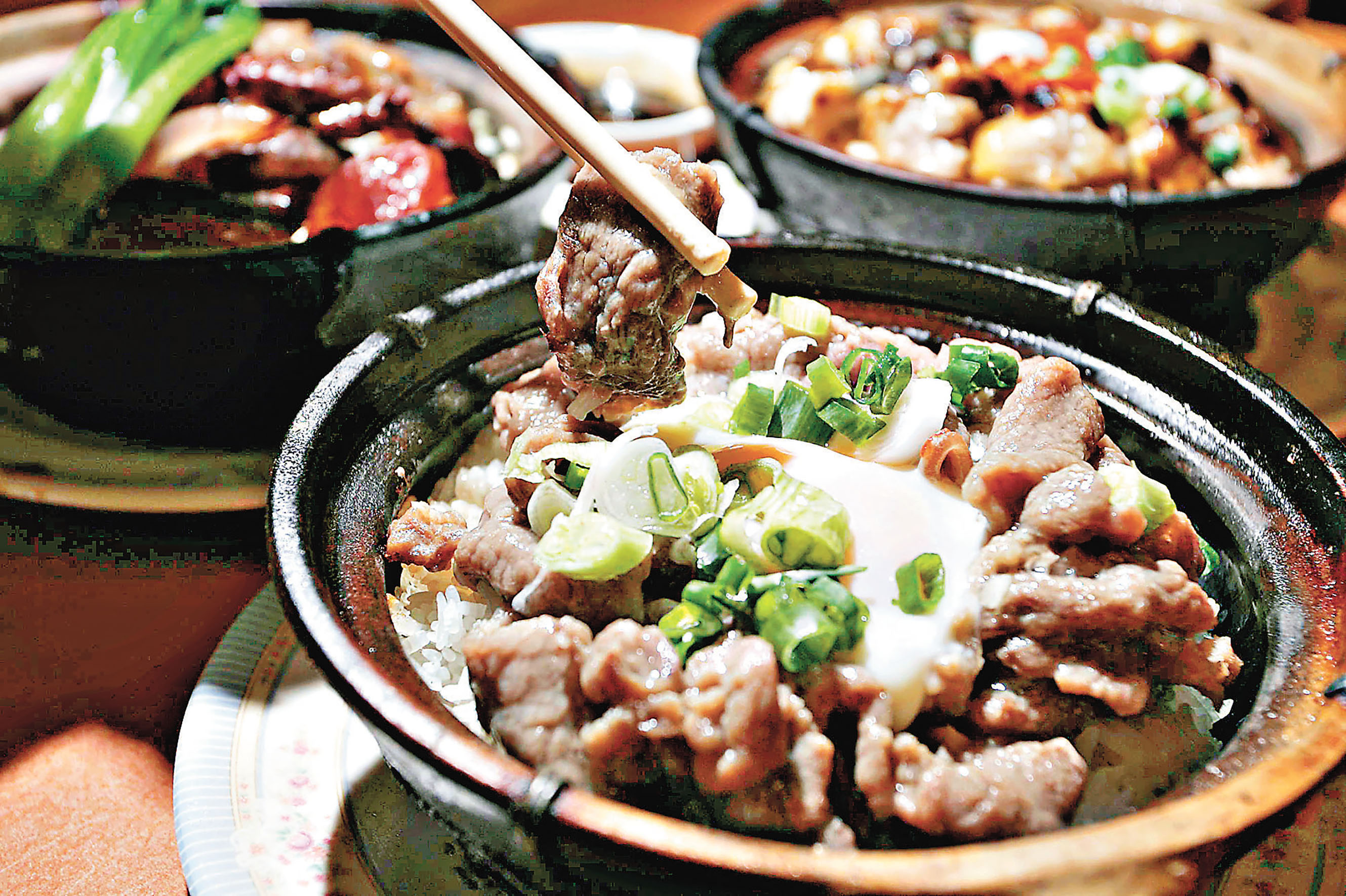 ■順德的煲仔飯令人食指大動。