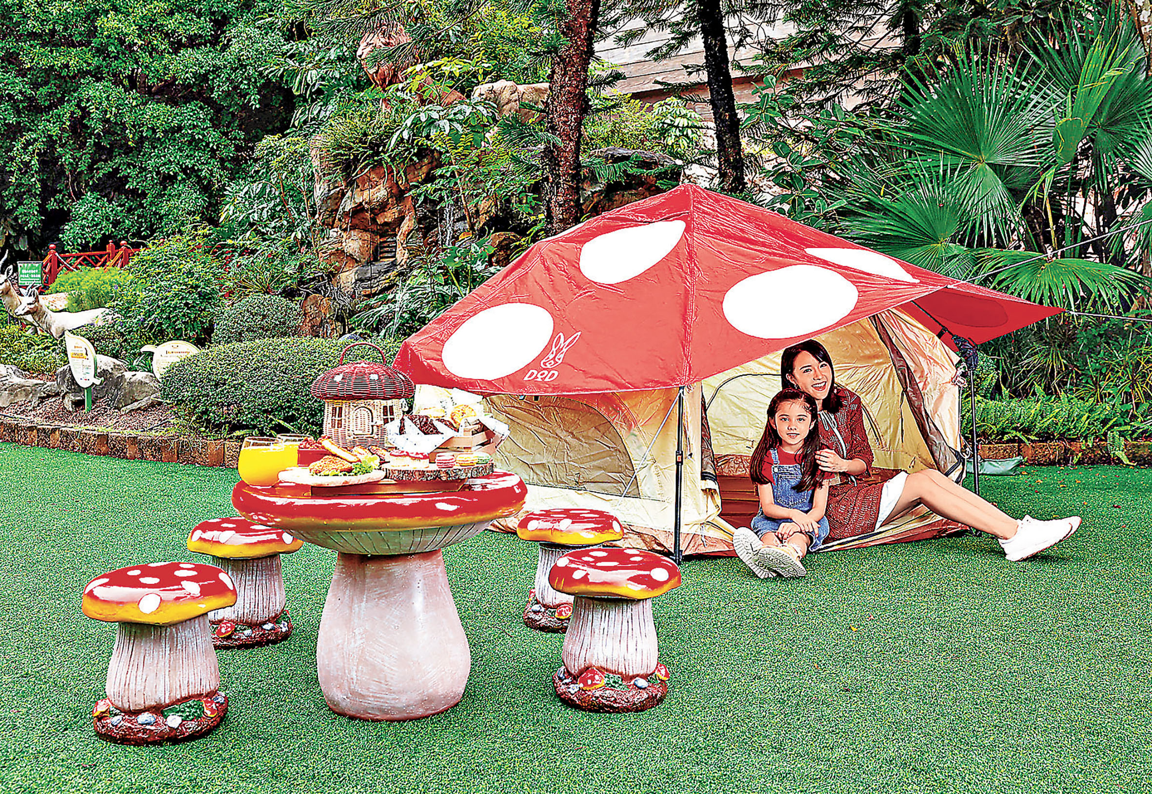 ■蘑菇野餐Glamping樂。