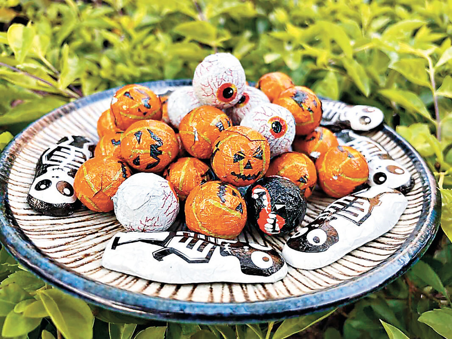 ■可自製糖果給扮鬼扮馬的孩子們。