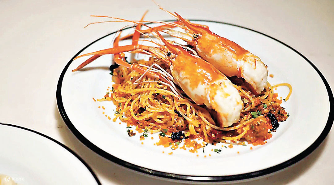 ■Vanilla Brasserie的米芝蓮二星菜式—龍蝦伊麵。