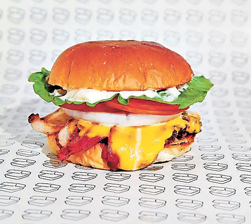 ■Needs Burger招牌漢堡。