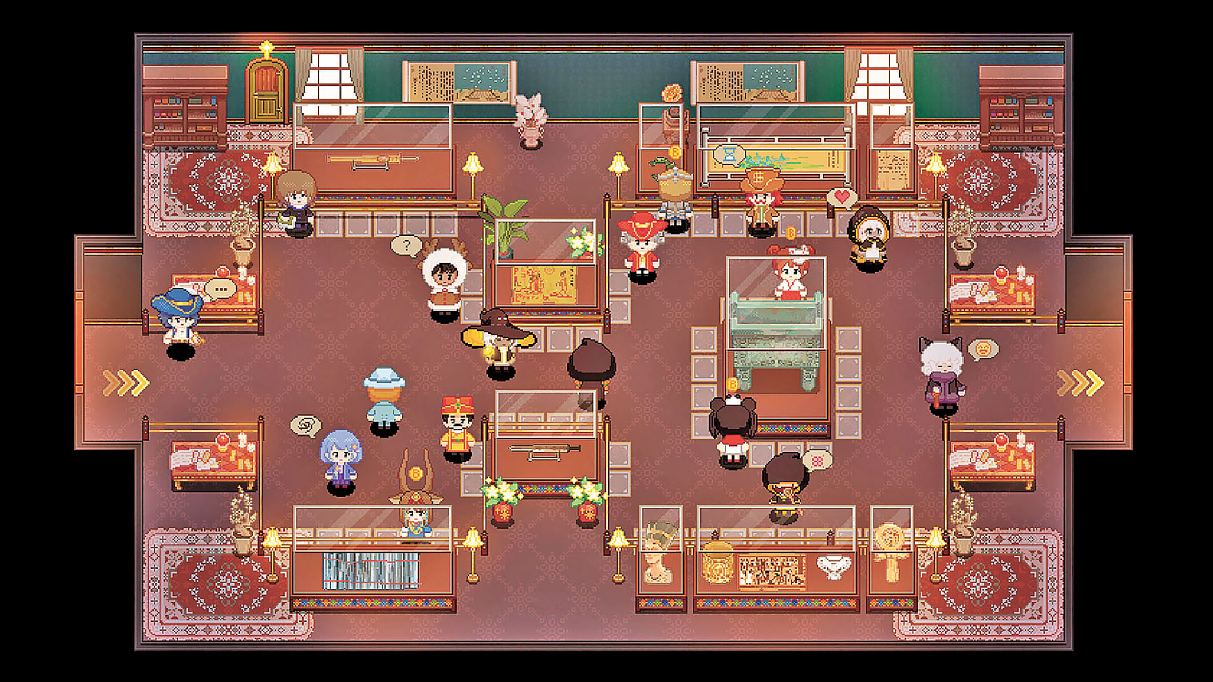 ■《九號博物館》遊戲畫面。