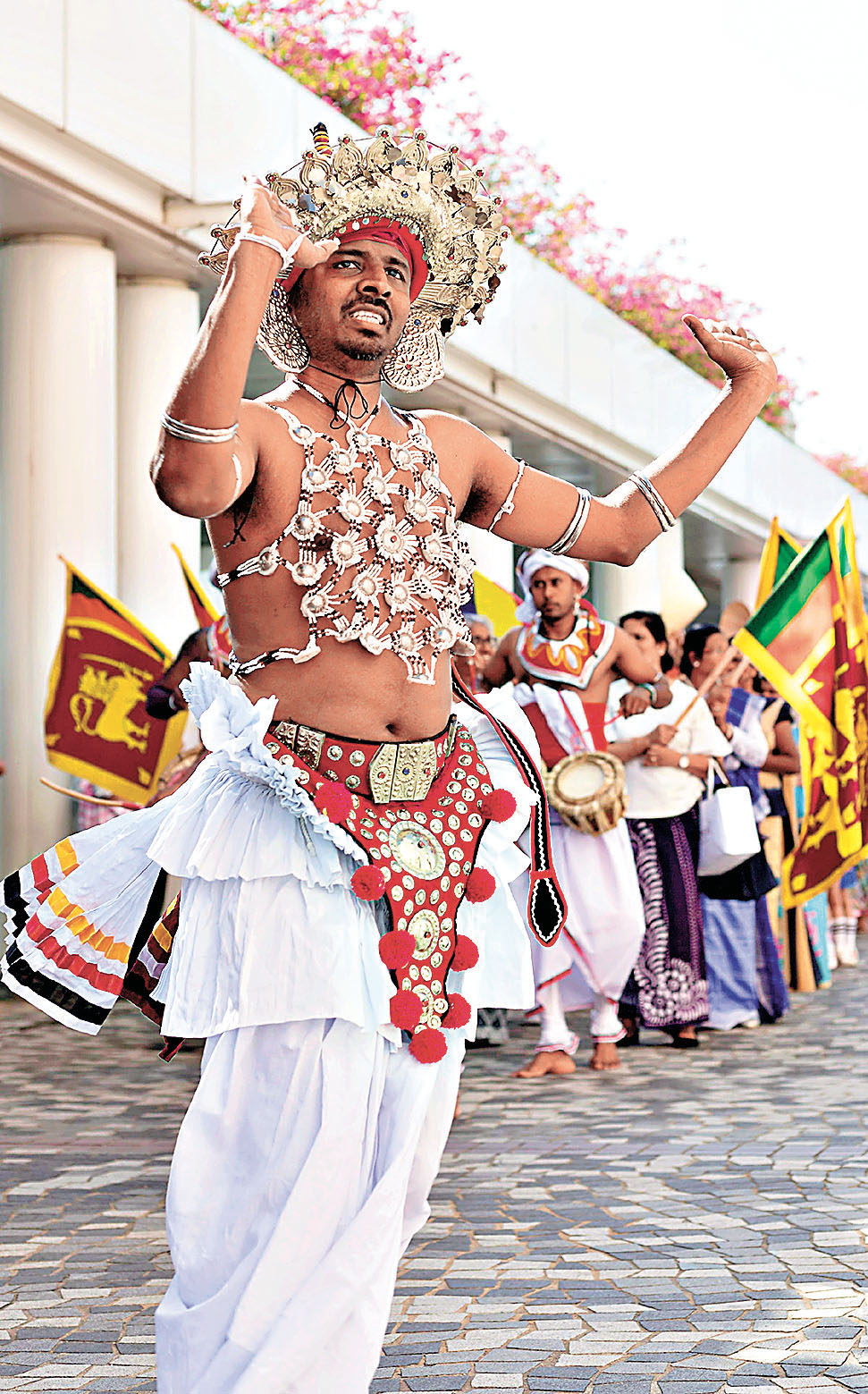 ■斯里蘭卡康提舞蹈服飾。