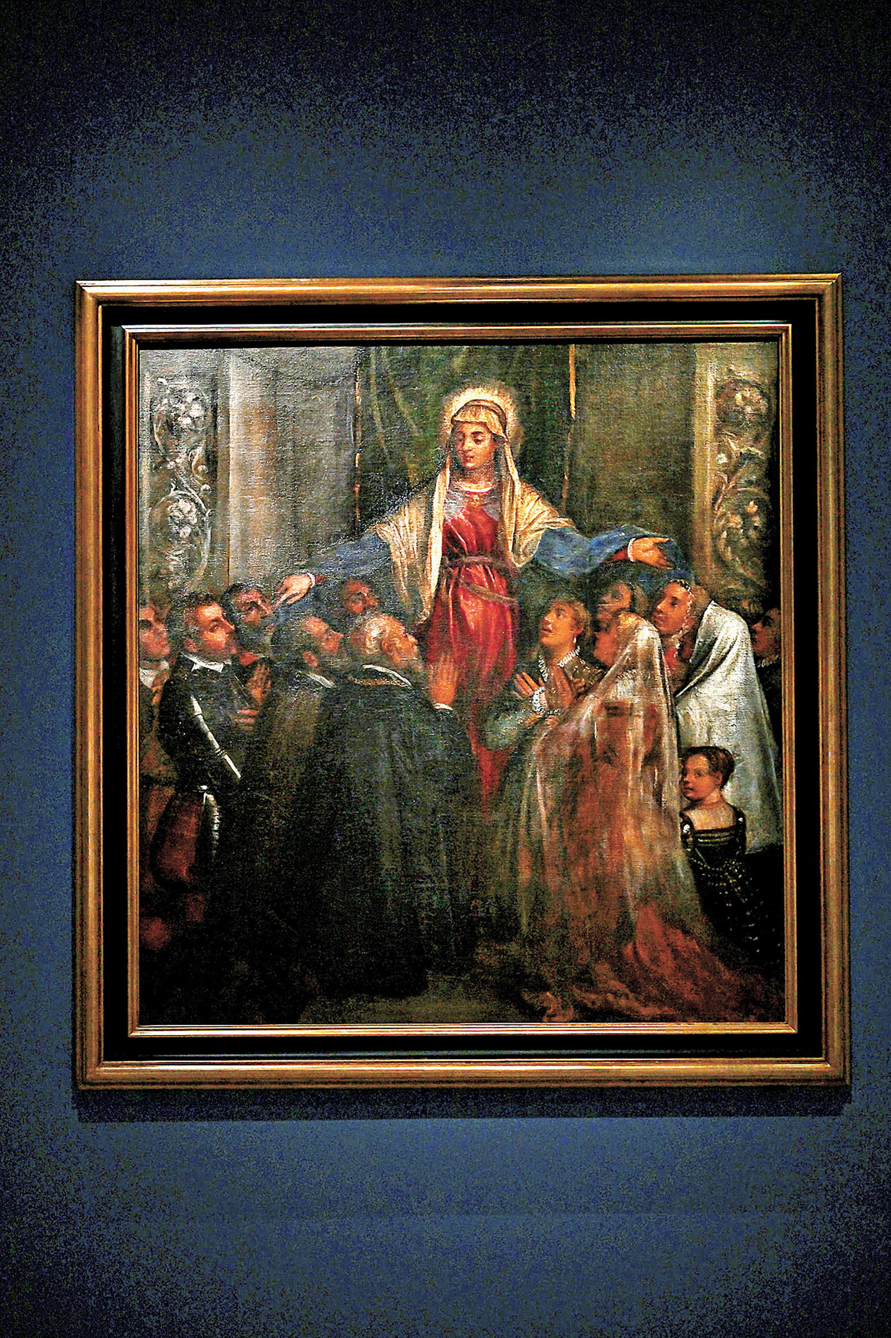 ■提香畫作《慈悲聖母》。