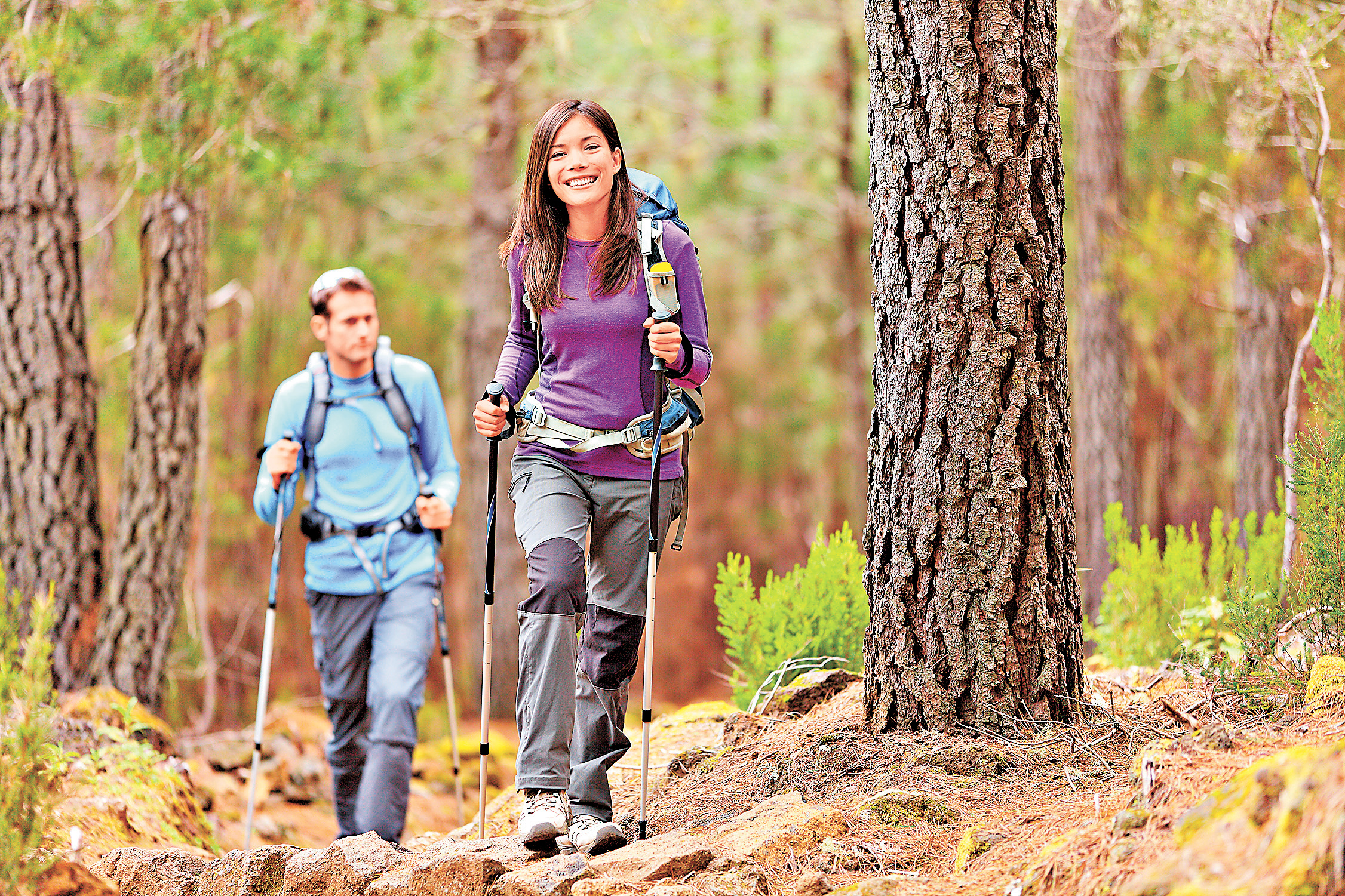 ■行山有益身心。