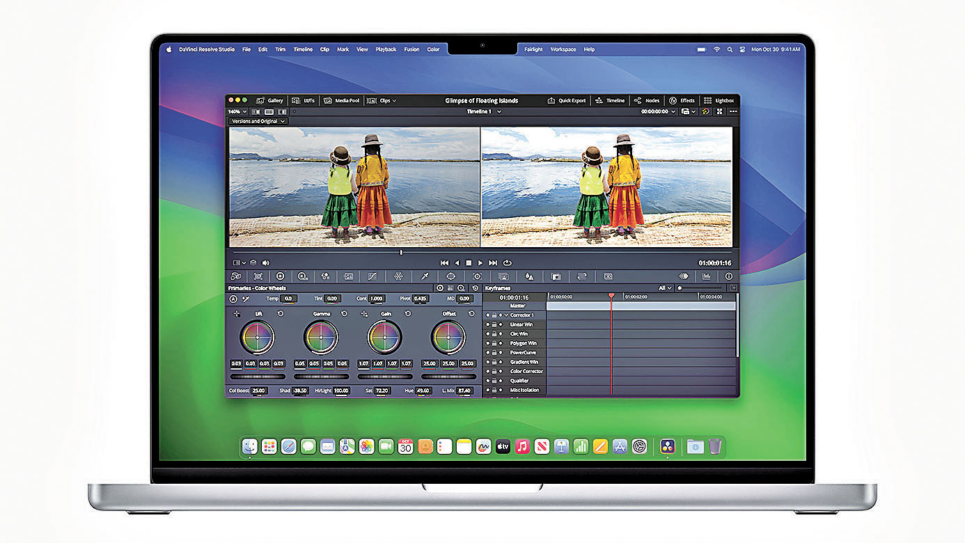 ■全新MacBook Pro系列效能表現出色。