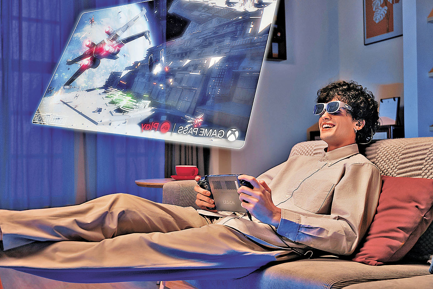 ■手提遊戲機的新玩法。