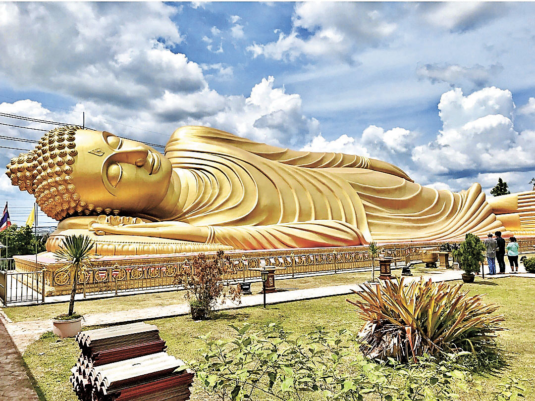 ■宋卡睡佛乃世界第三大卧佛佛像。