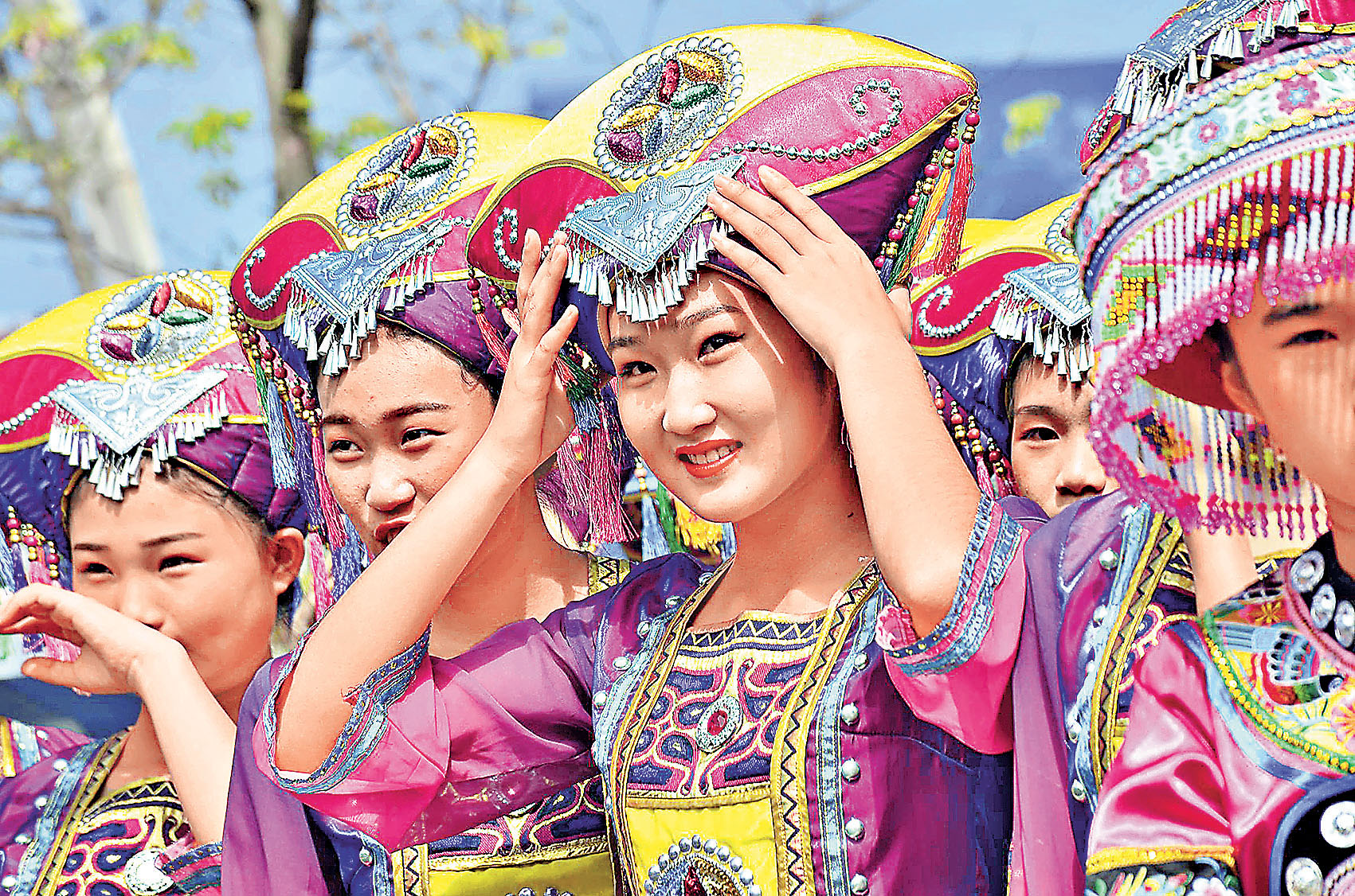 ■《王者榮耀》西施「乘鯉謠」吸收壯族服飾元素。