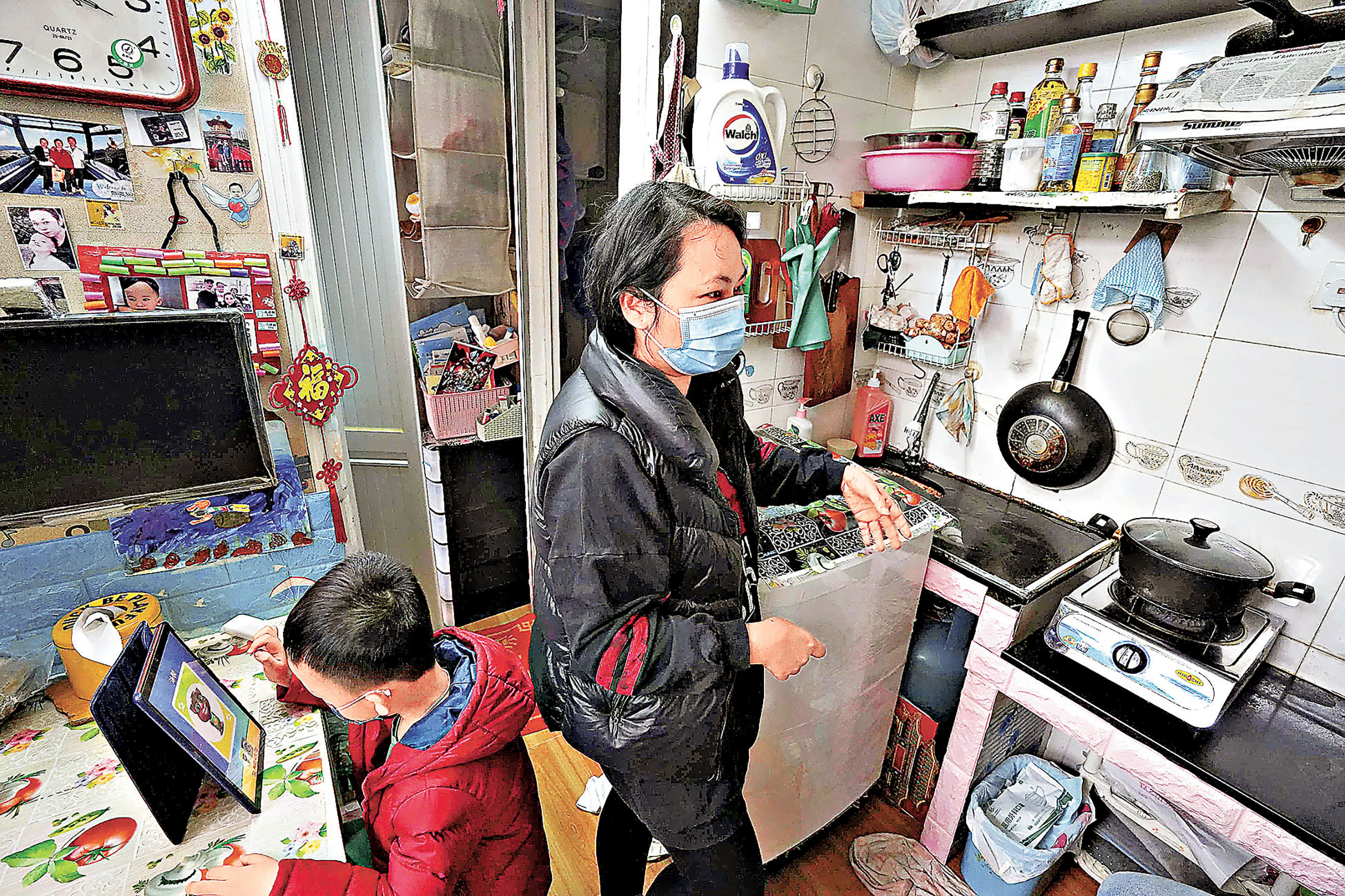 ■香港不少低收入家庭都需要津貼資助生活。