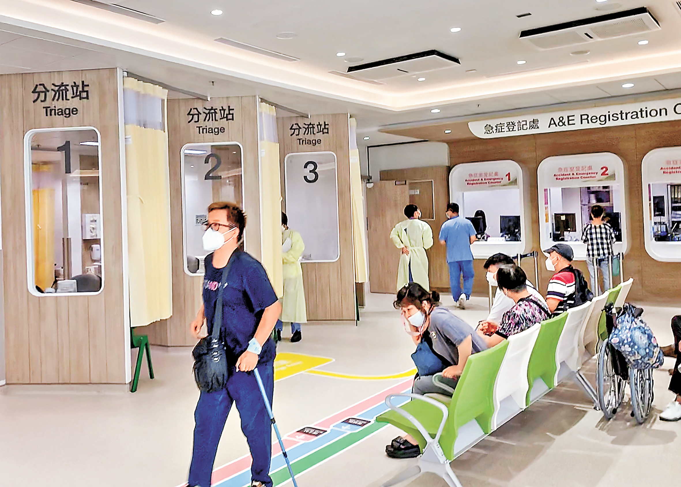 ■市民對醫療服務一向需求甚大。