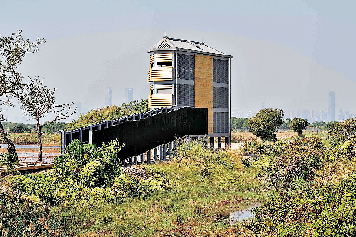 ■新增兩座三層高觀鳥屋。